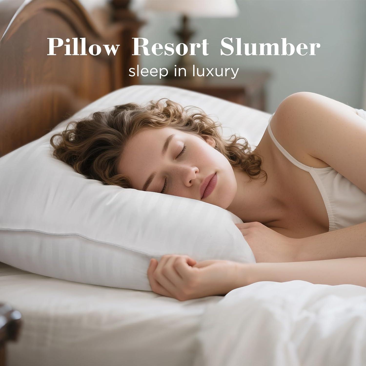 Almohadas Queen Suaves Viewstar - Juego de 2, Alternativa Plumas