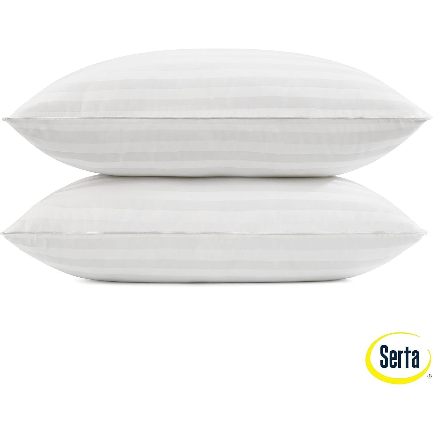 Almohadas Serta No Se Aplana 2 Pzas Reina Anti Alérgicas