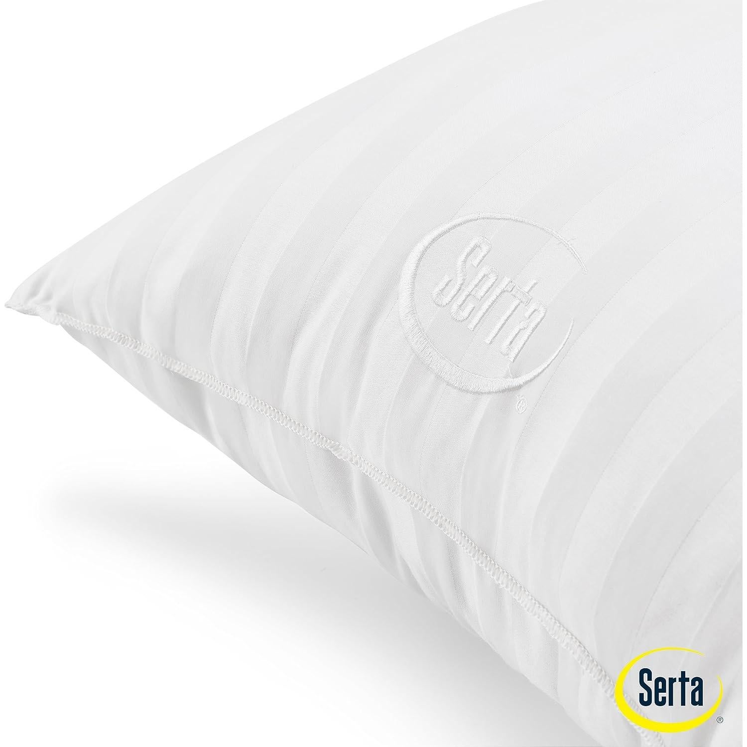 Almohadas Serta No Se Aplana 2 Pzas Reina Anti Alérgicas