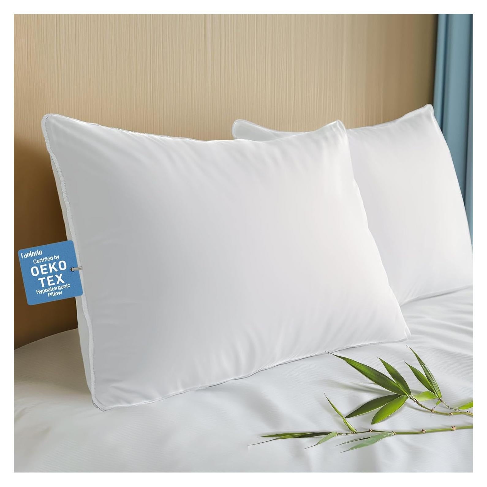 Juego de 2 Almohadas Hipoalergénicas Caelorin 71x51 cm