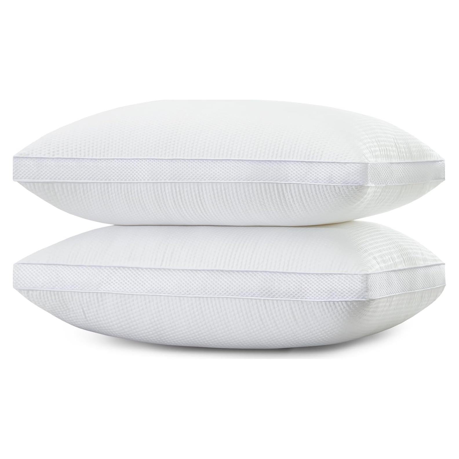 Almohadas AIAEL Queen Set de 2 Microfibra Hipoalergénicas