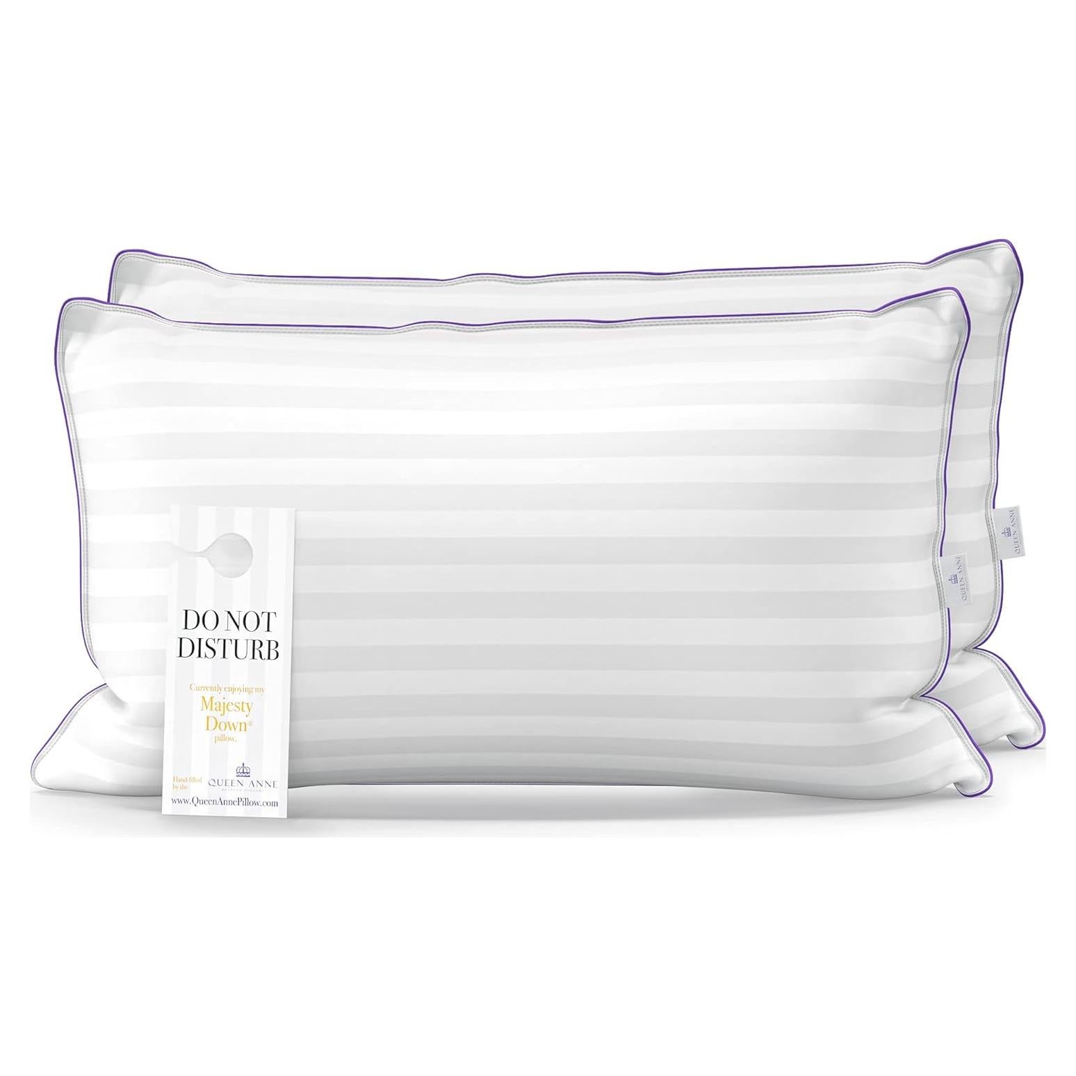 Almohadas Queen Anne Hipoalergénicas - Paquete de 2 - Reina