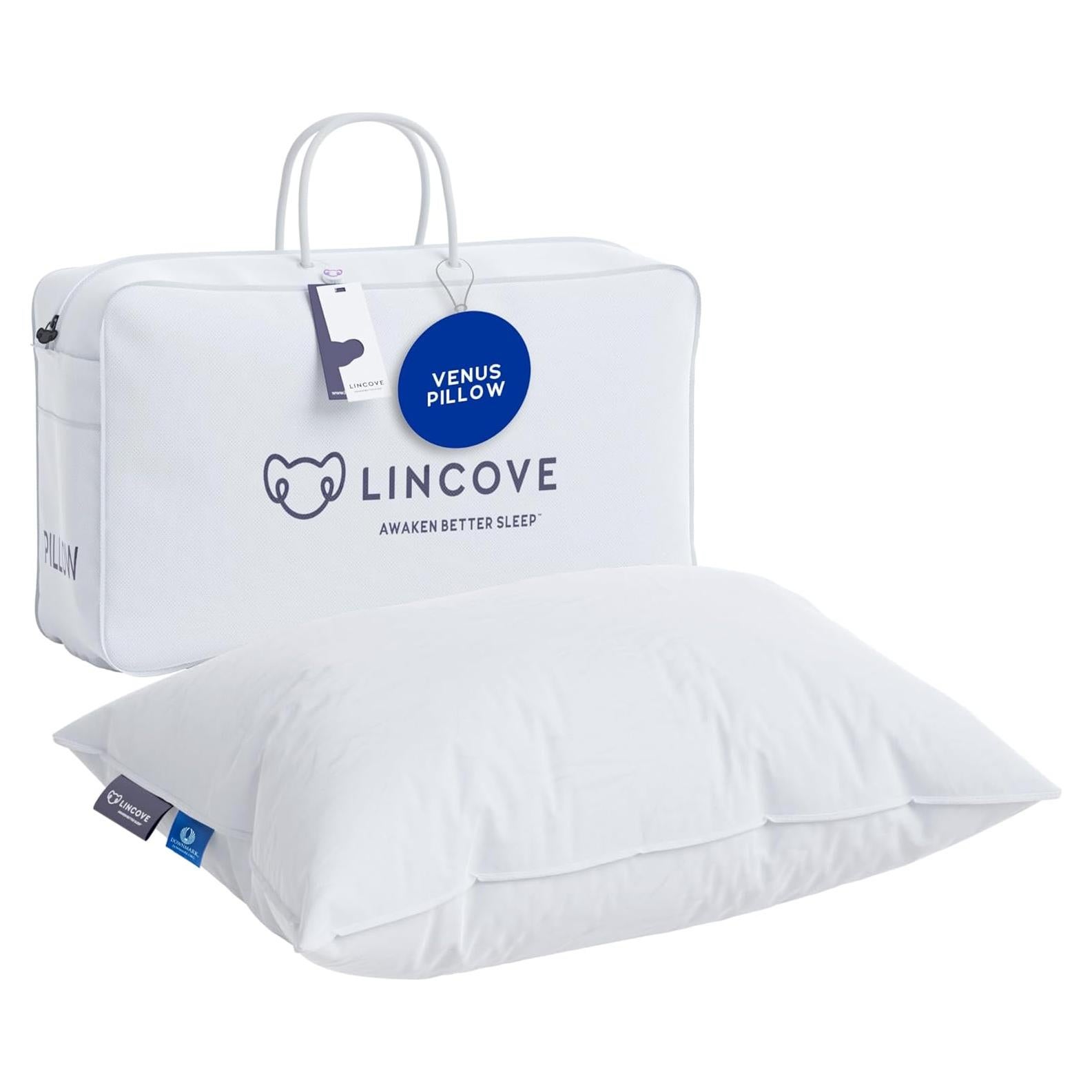 Almohada Lincove Venus 100% Plumón Europeo 24x24"