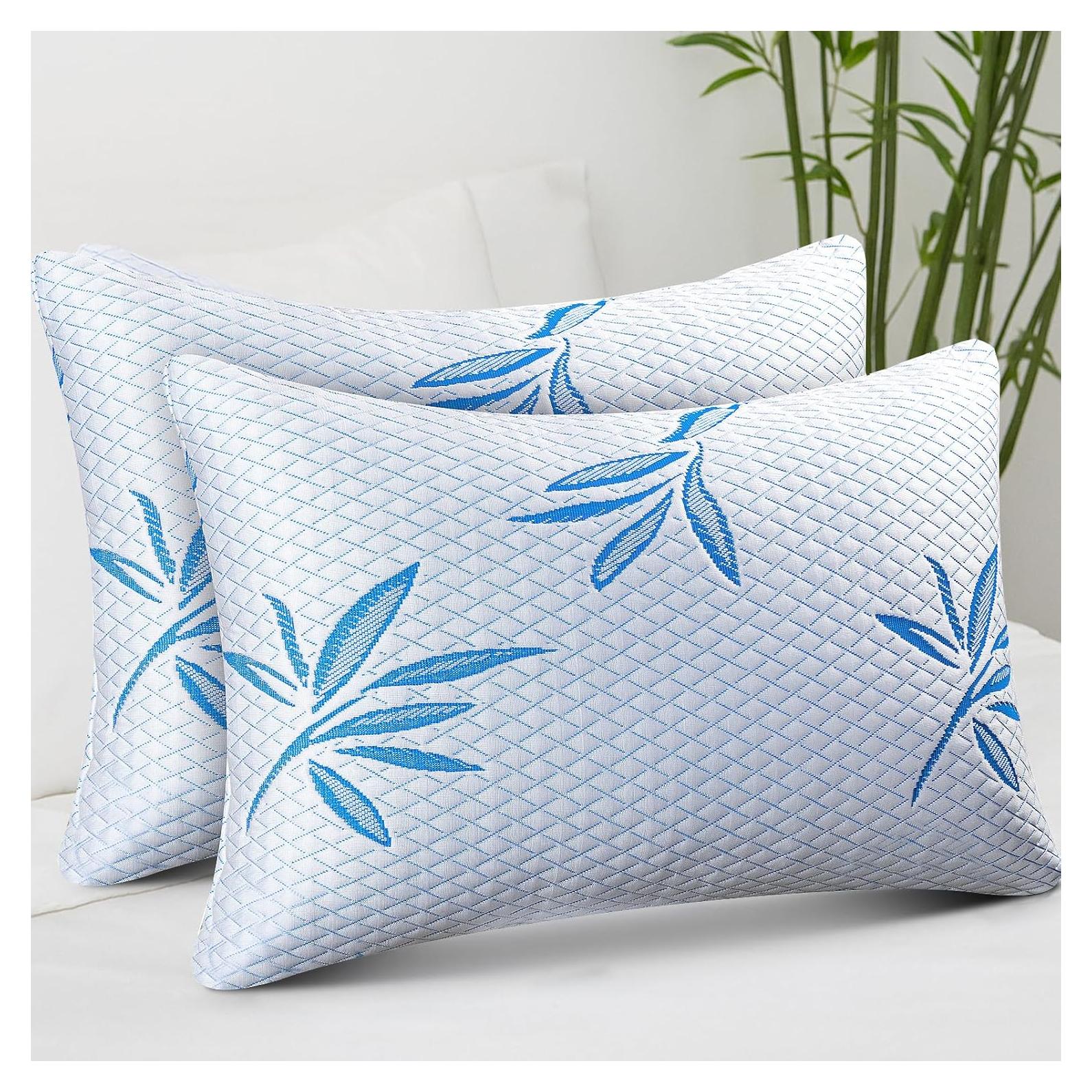 Juego de 2 Almohadas Queen Btasleeep Ajustables de Gel