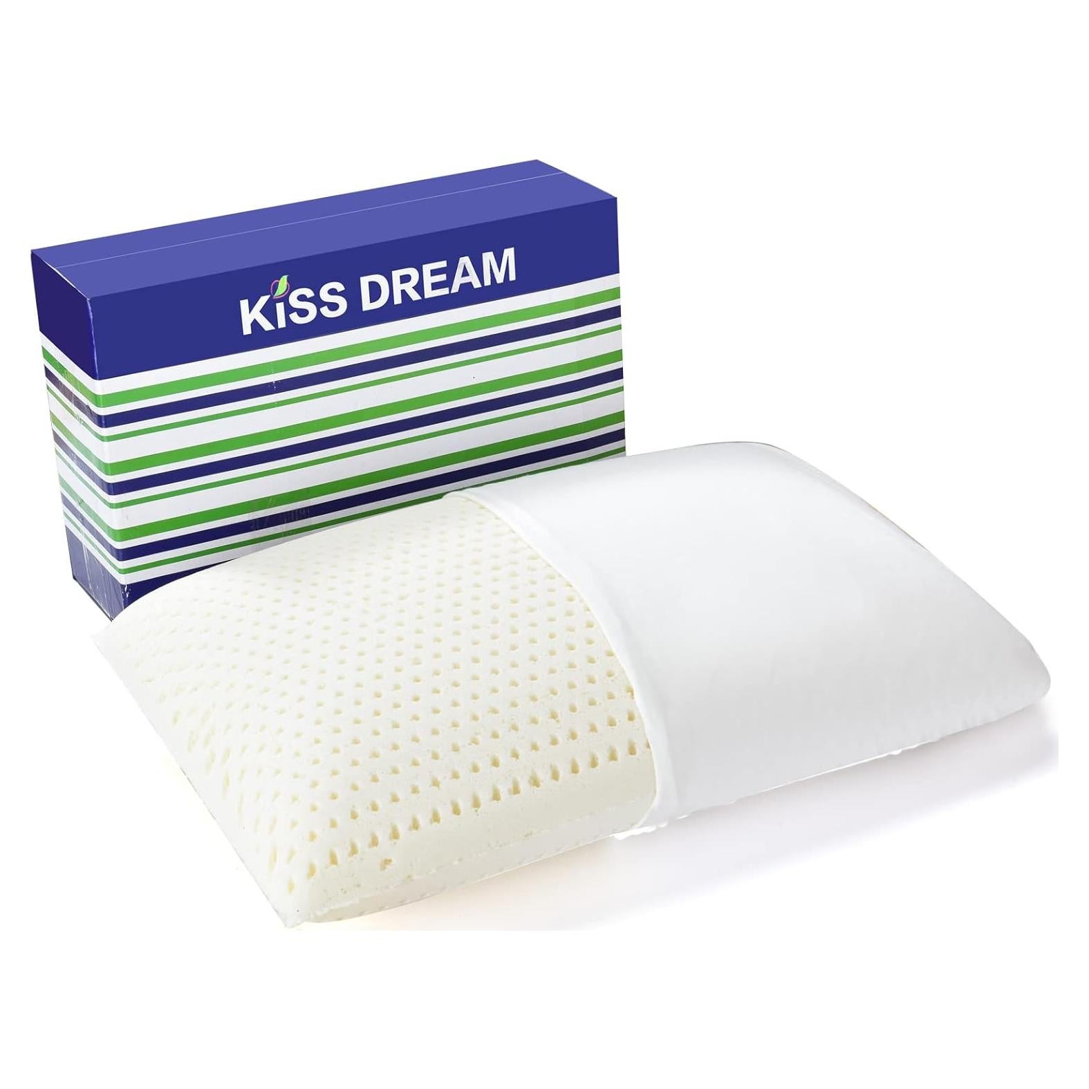 Almohada de Láttex Talalay Natural Kiss Dream 60x40cm Extra Suave