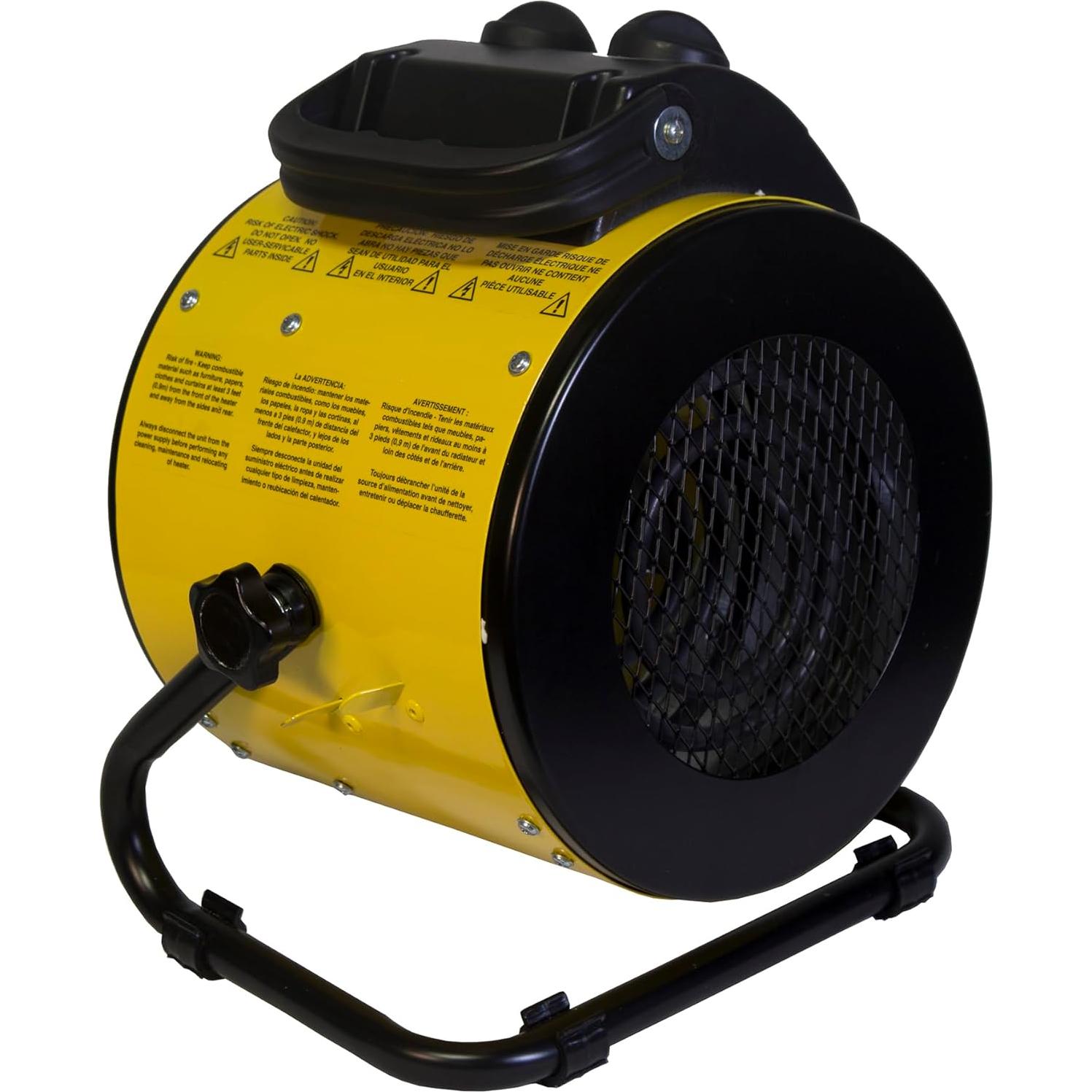 Electric Forced Air Heater, 5,120 BTU- EUH1500