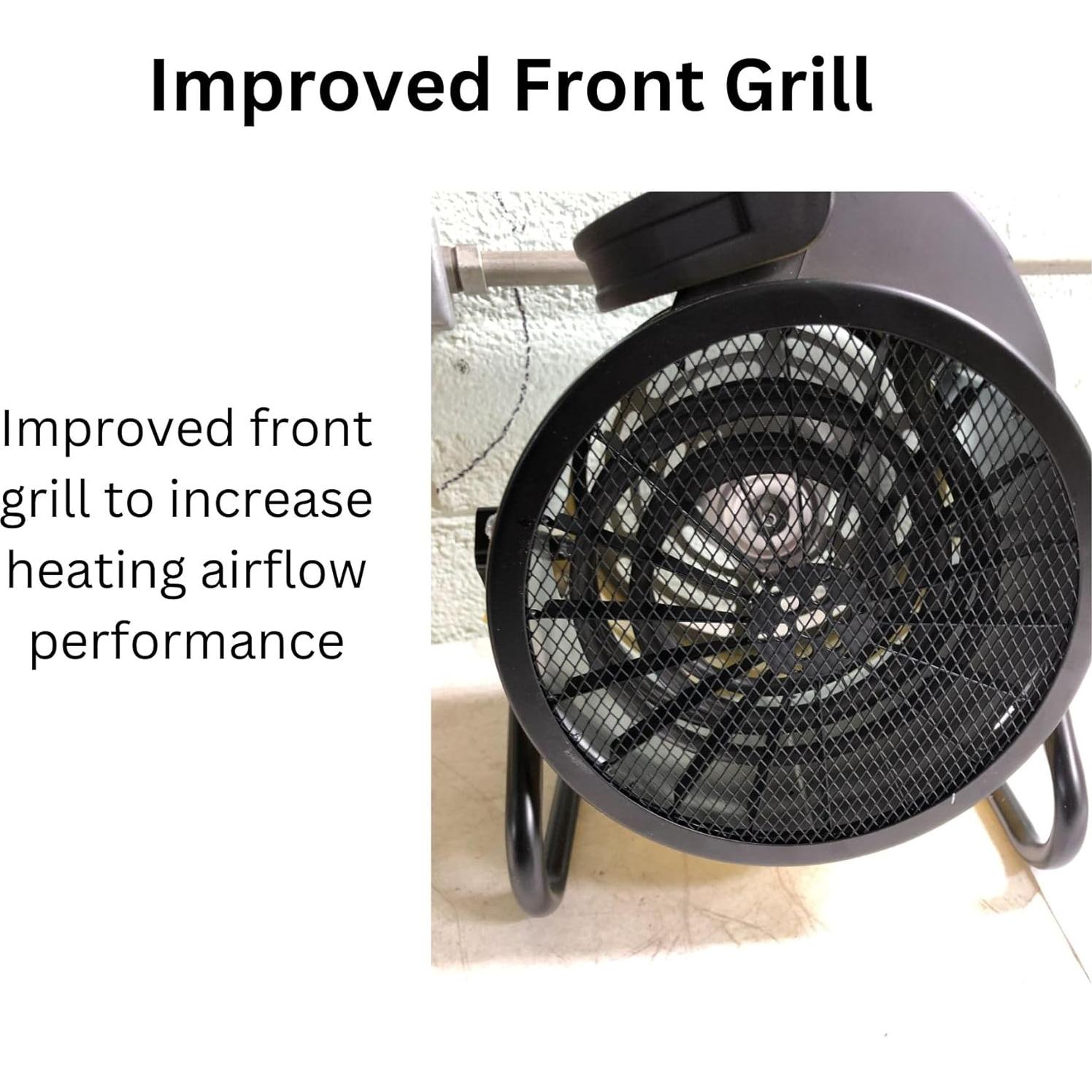 Electric Forced Air Heater, 5,120 BTU- EUH1500