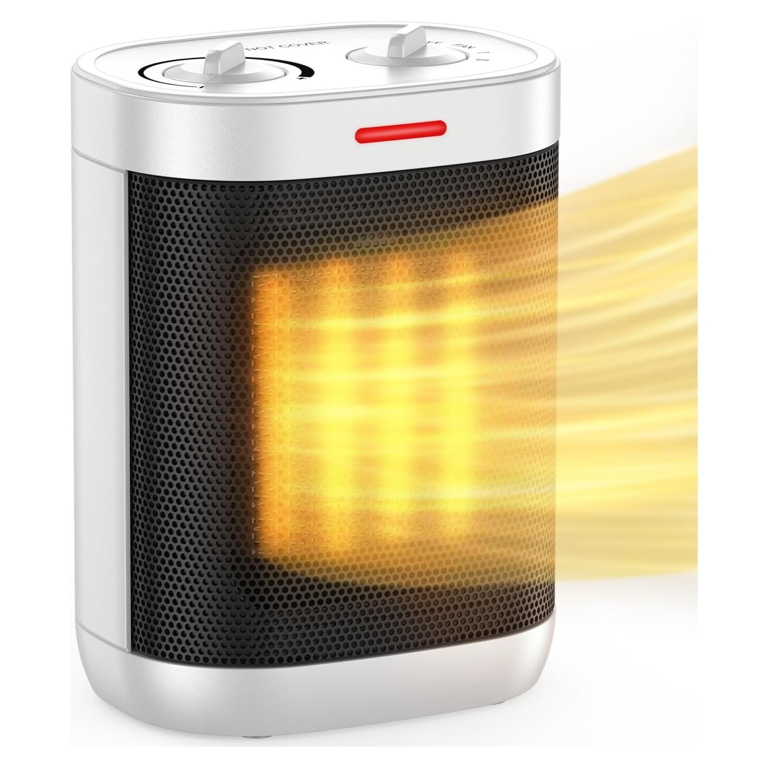 Calentador de Espacio Eléctrico Pereysi PTC-SH009 1500W Blanco