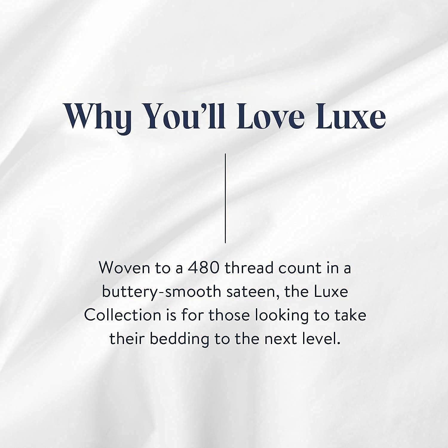 Juego de Sábanas de Lujo Brooklinen 4 Piezas Doble Blanco