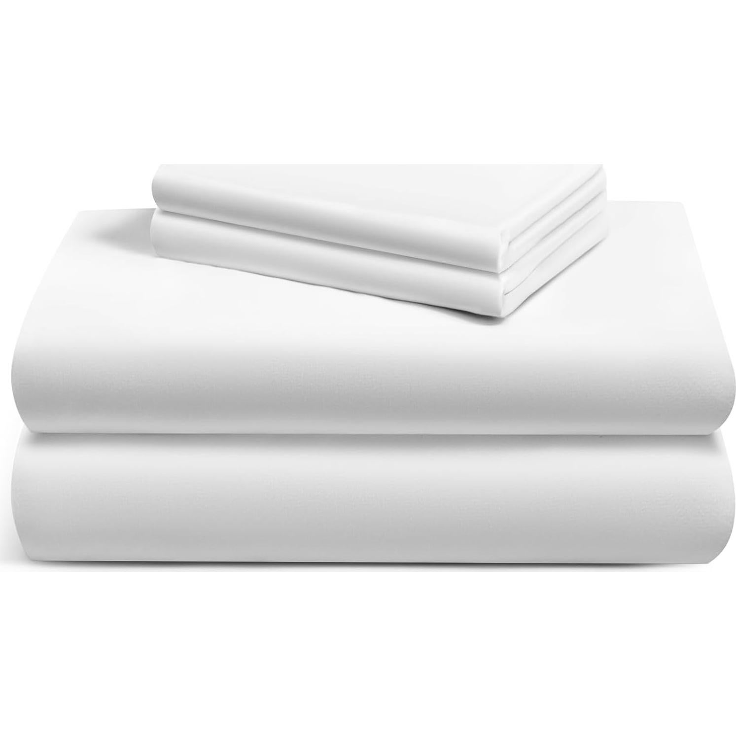 Juego de Sábanas Queen LuxClub 100% Viscosa de Bambú, 4 Piezas
