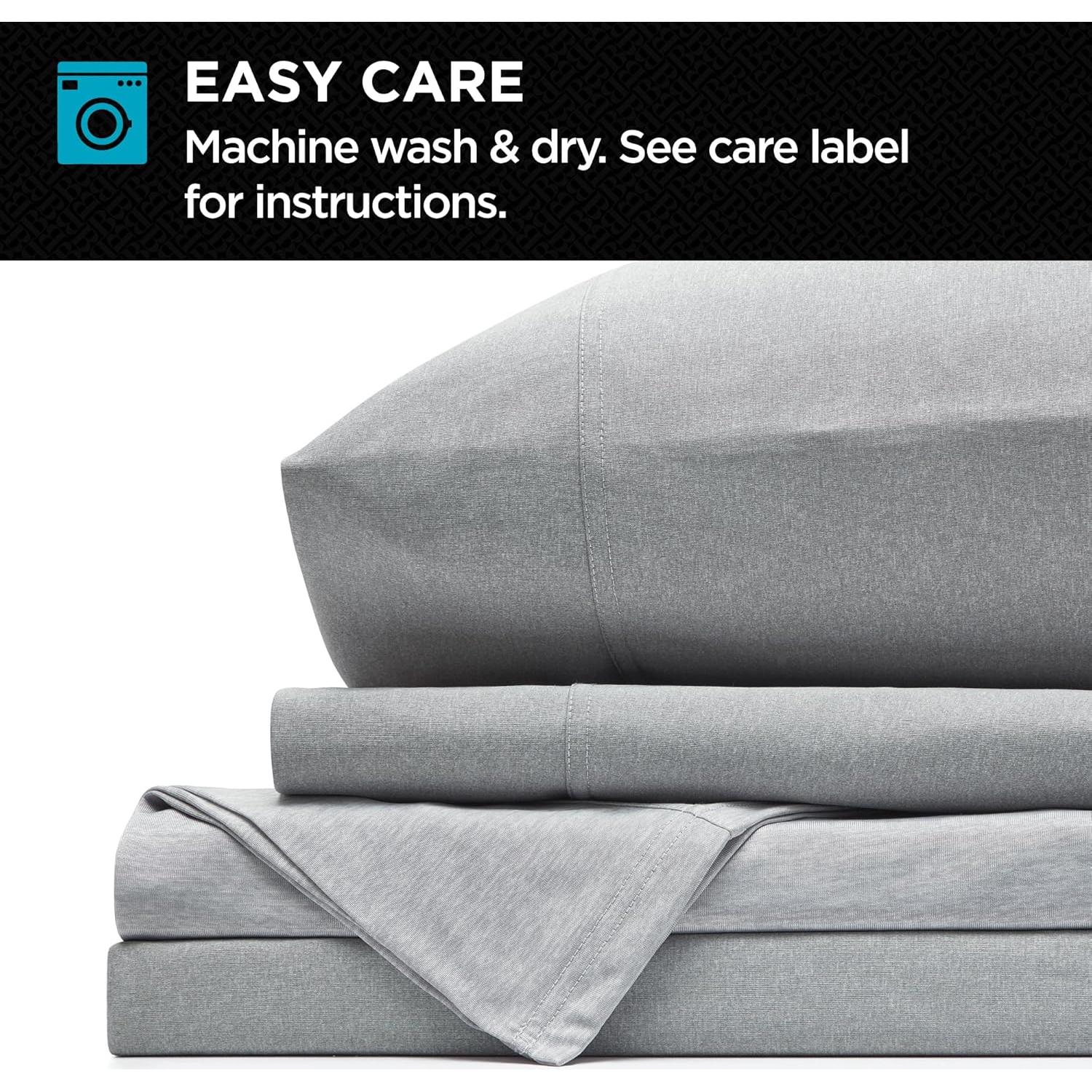 Juego de Sábanas Brookstone Comfort Queen 4 Piezas Gris