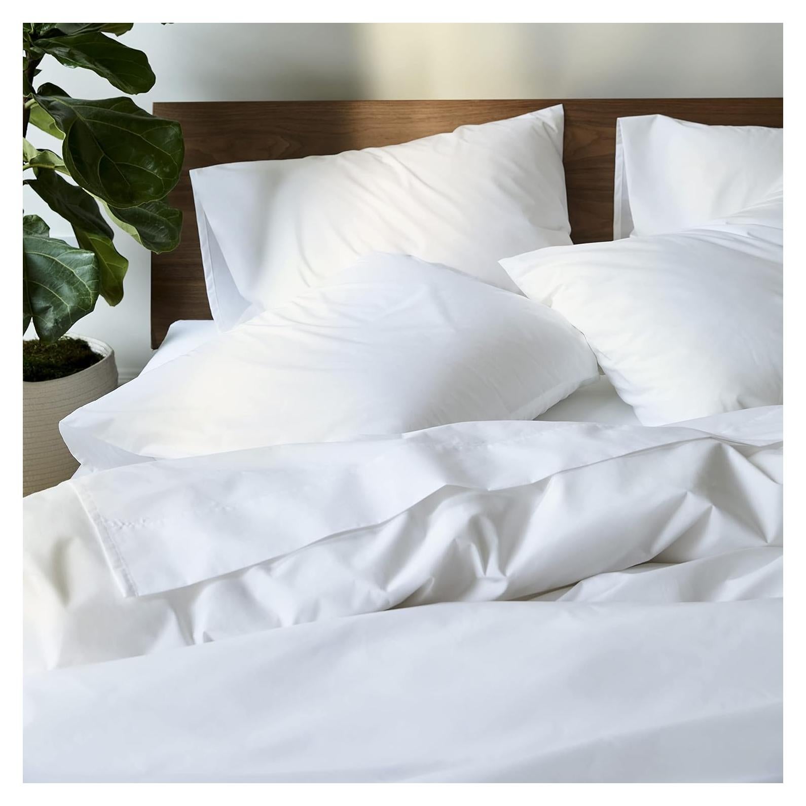 Funda de Almohada Brooklinen Percale 100% Algodón - Juego de 2