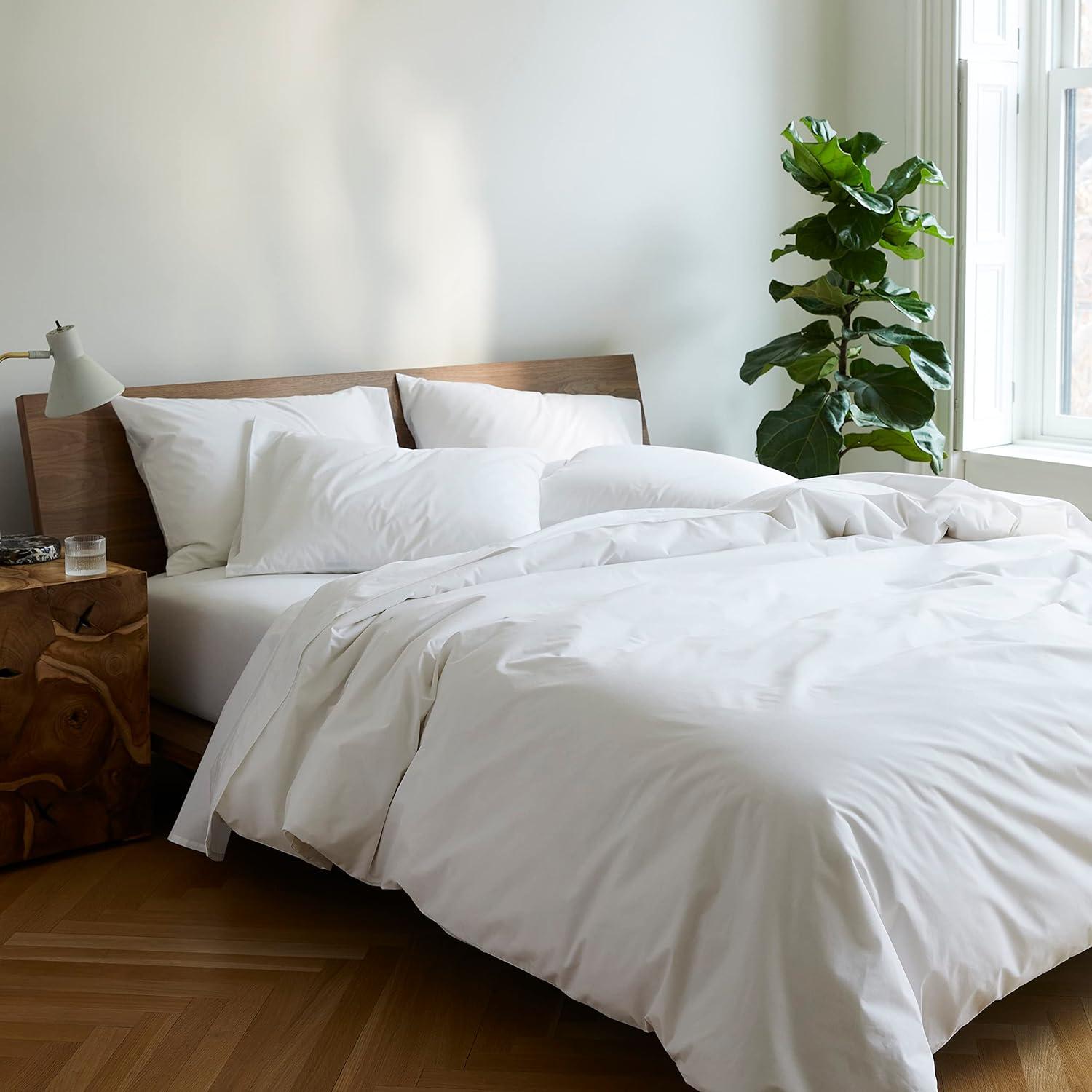 Funda de Almohada Brooklinen Percale 100% Algodón - Juego de 2