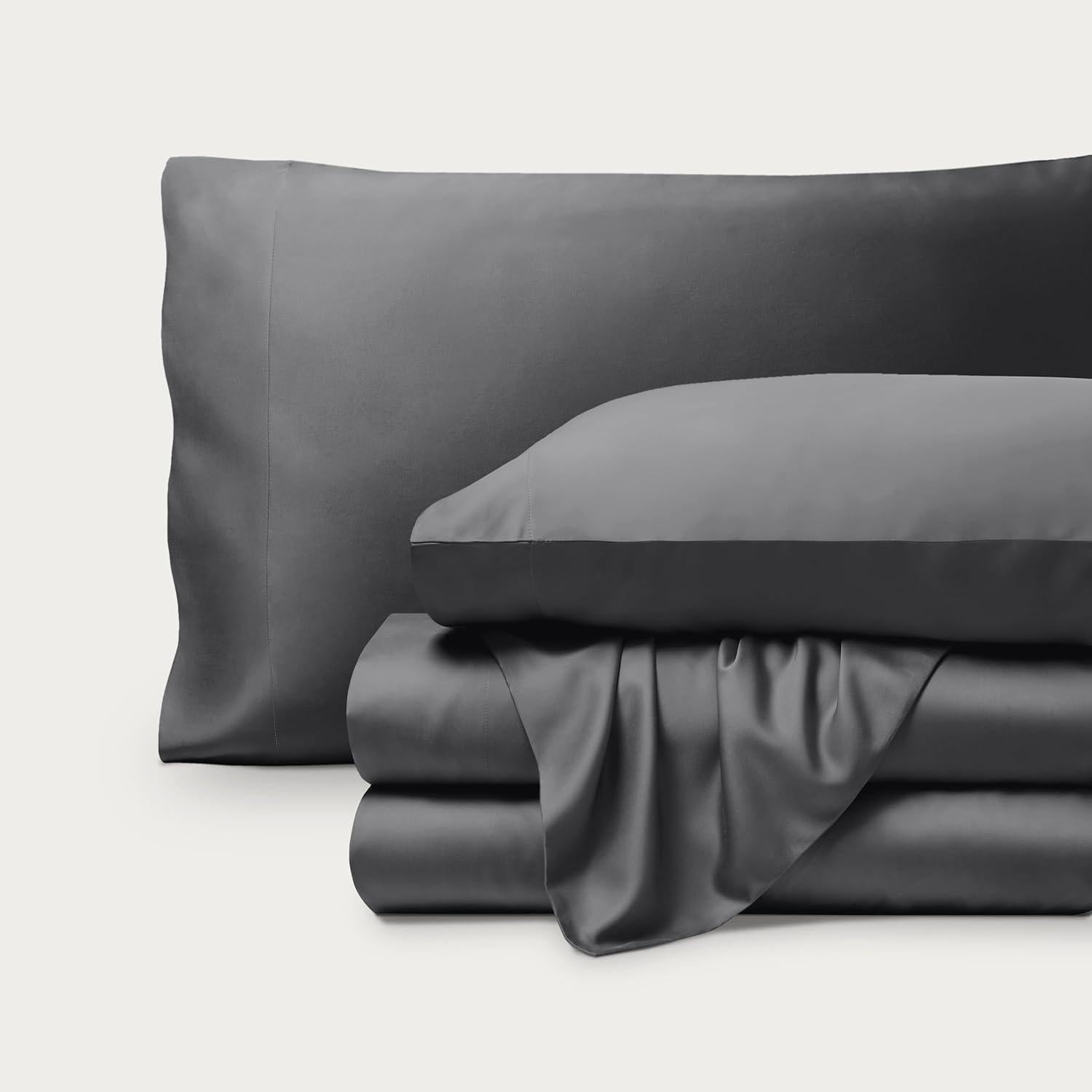 Conjunto de Sábanas 5 Piezas Bare Home Reina Dividida Gris