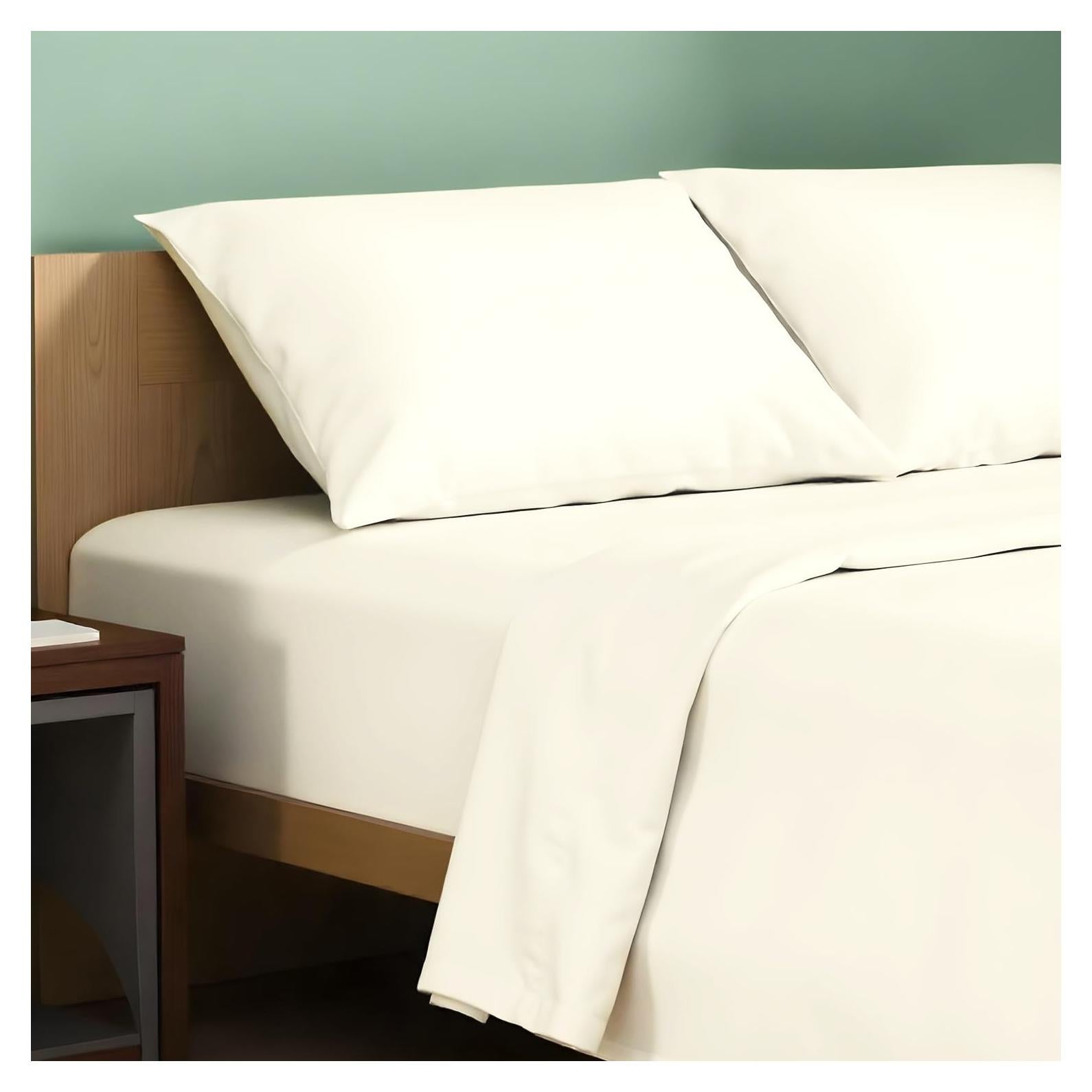 Juego de Sábanas King Algodón Orgánico TEXAS LINEN CO. 4 Piezas