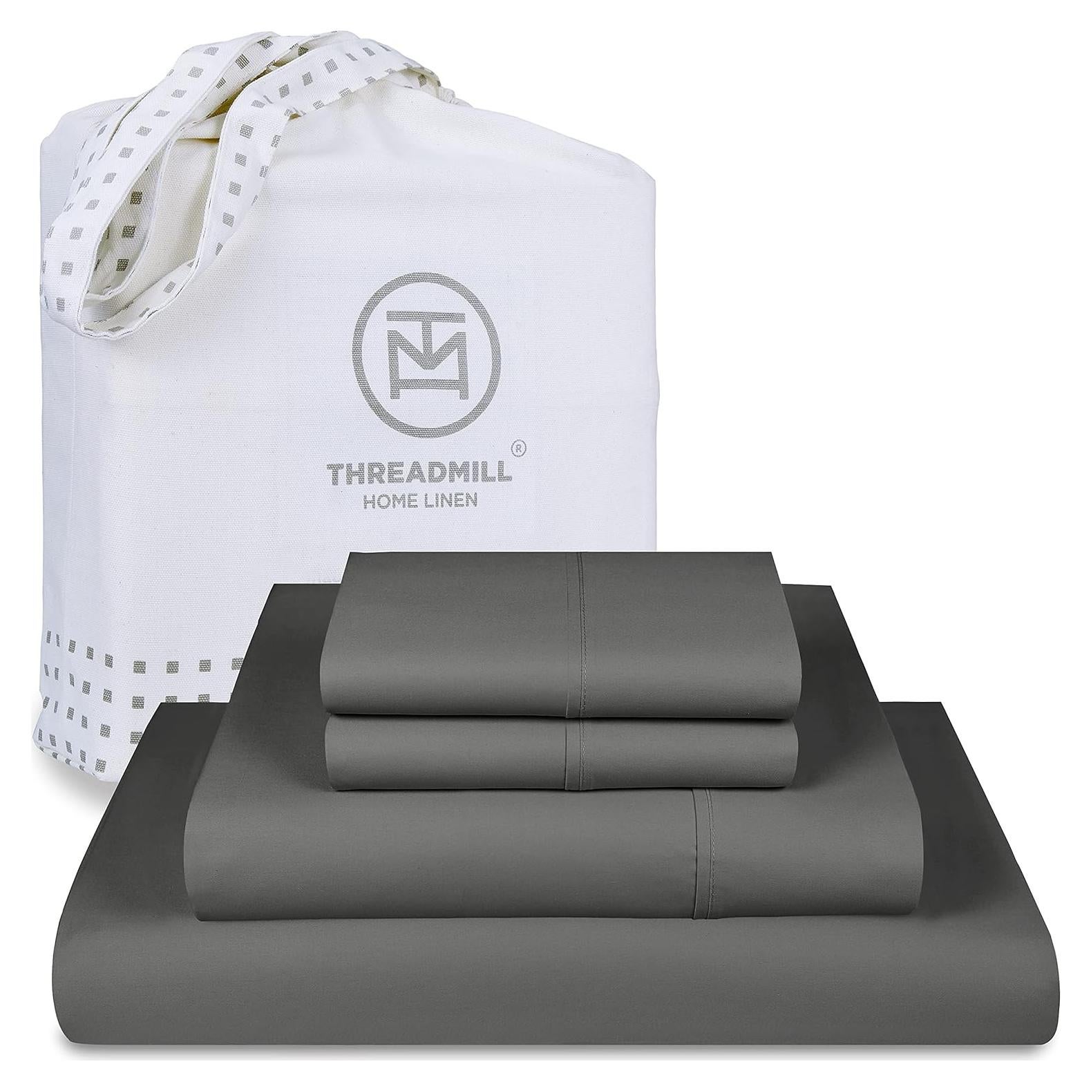 Sábanas de lujo Threadmill 1000 hilos Algodón Supima California King