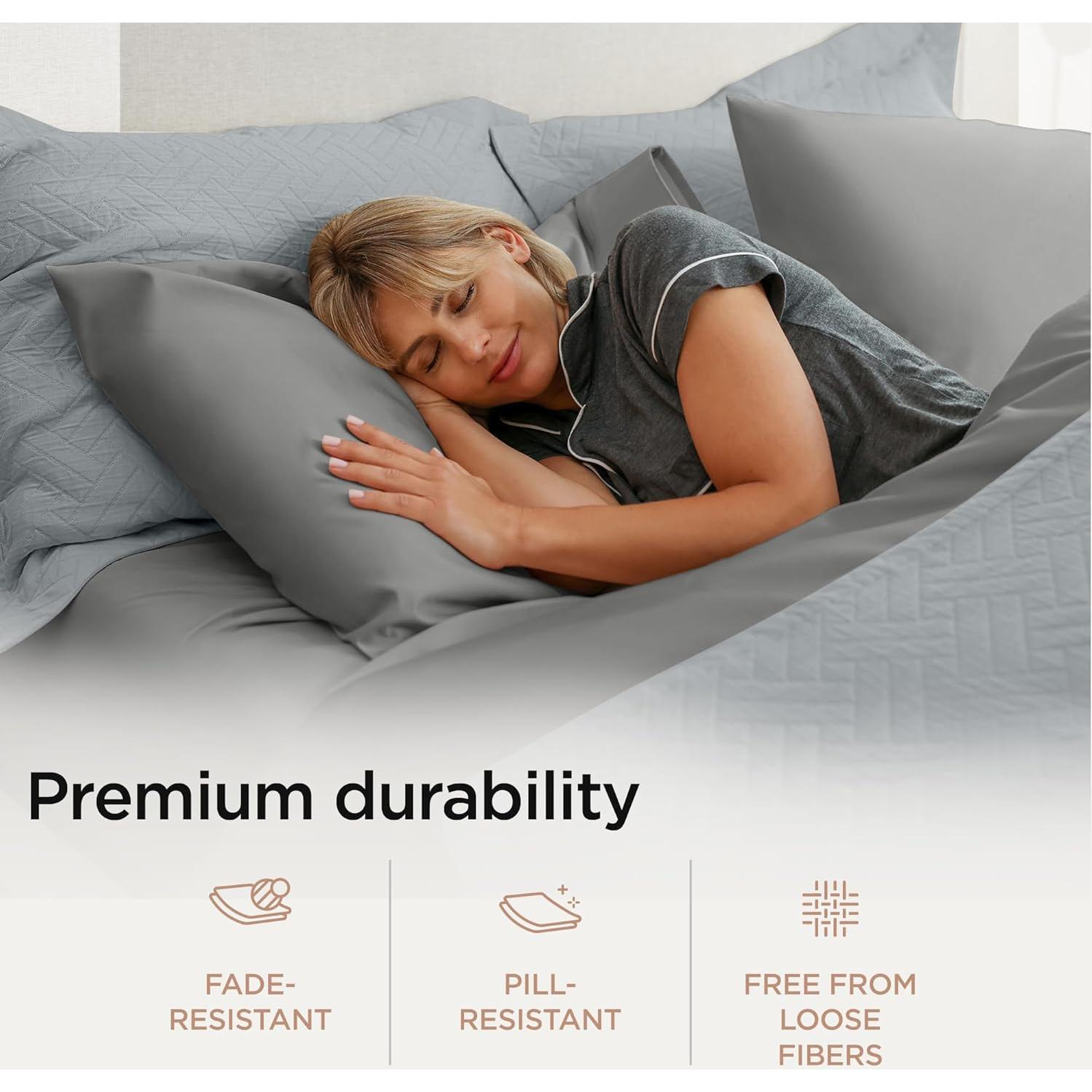 Sábanas de lujo Threadmill 1000 hilos Algodón Supima California King