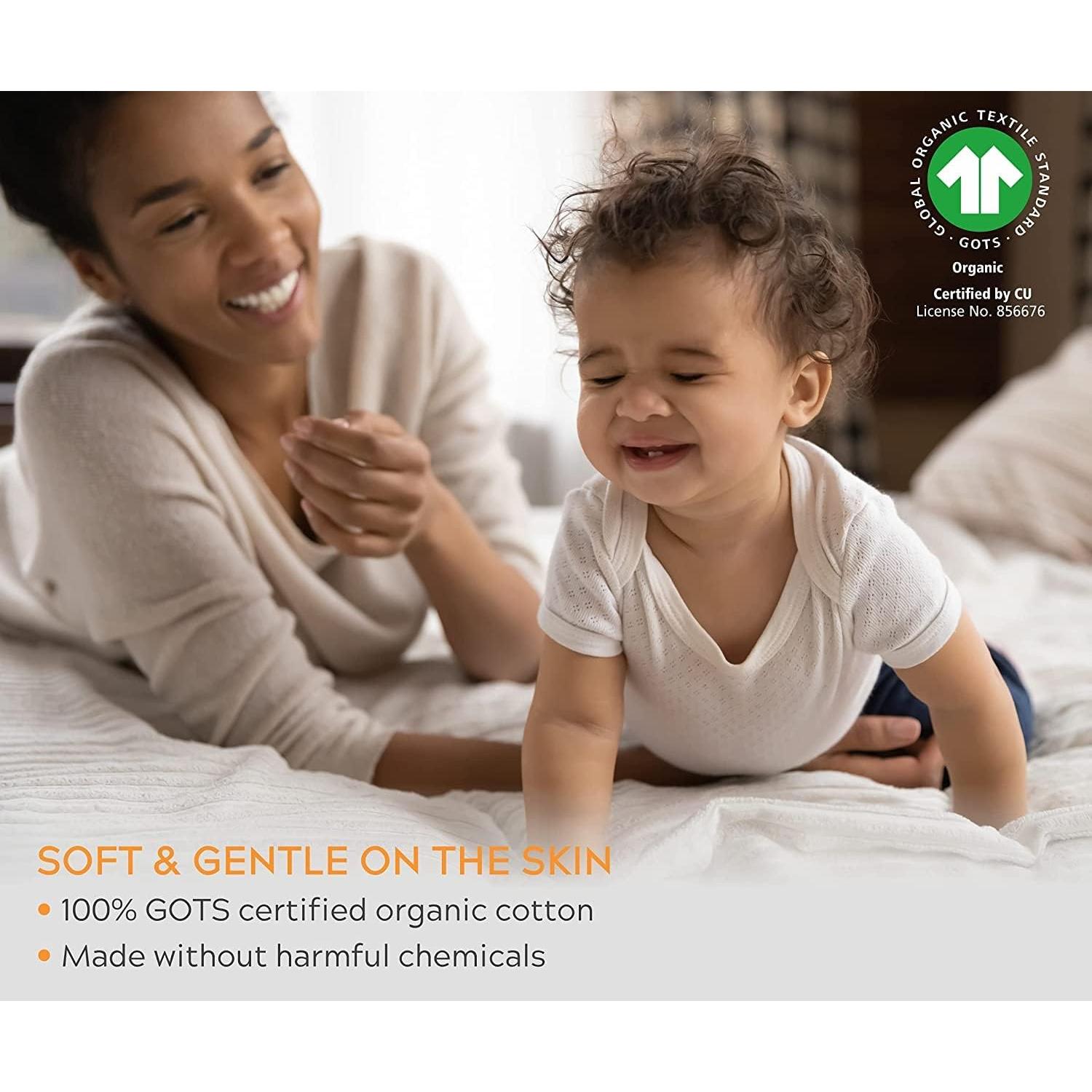 Juego de Sábanas Queen Sleep Mantra 100% Algodón Orgánico - 4 Piezas