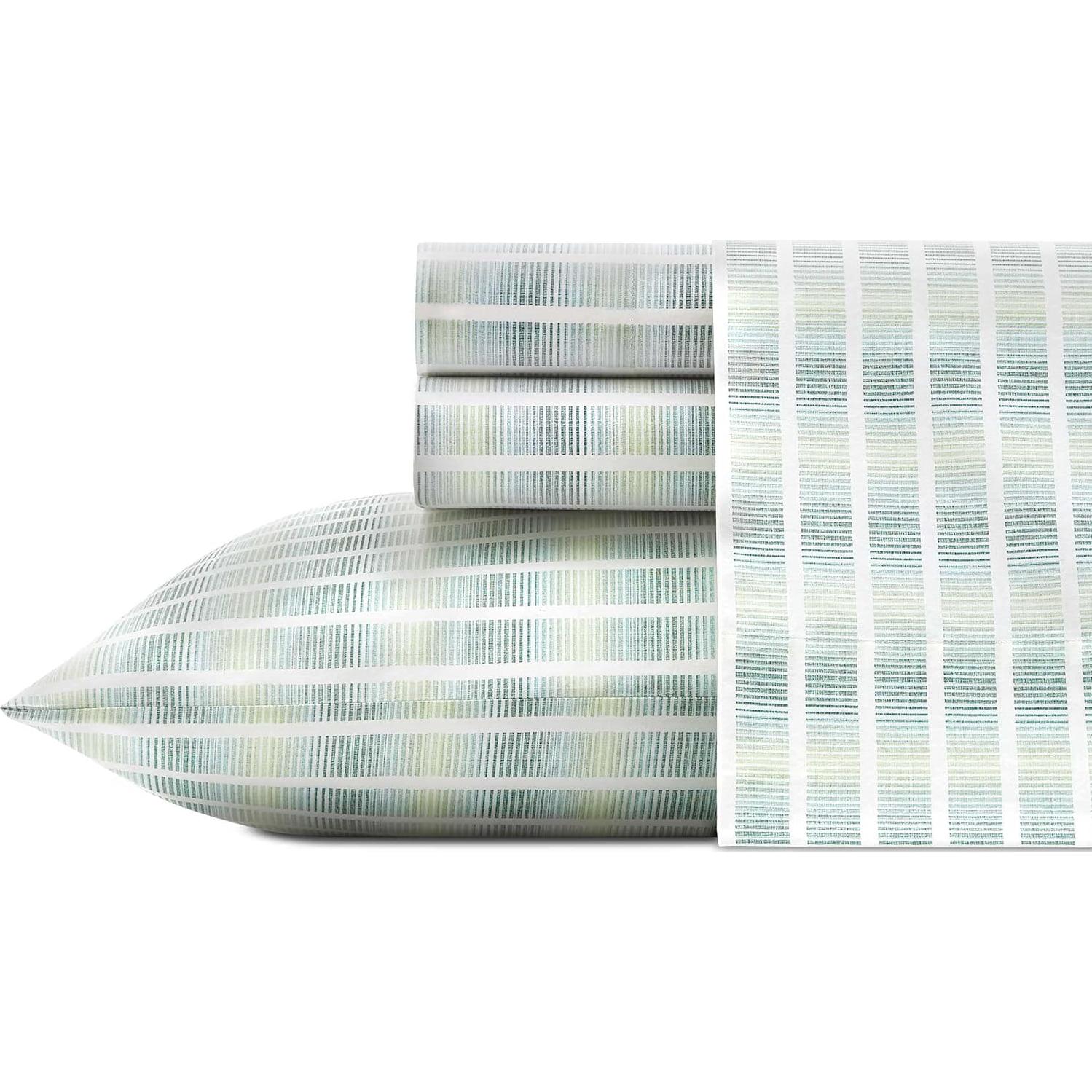 Juego de Sábanas Queen Tommy Bahama Algodón Percale Verde