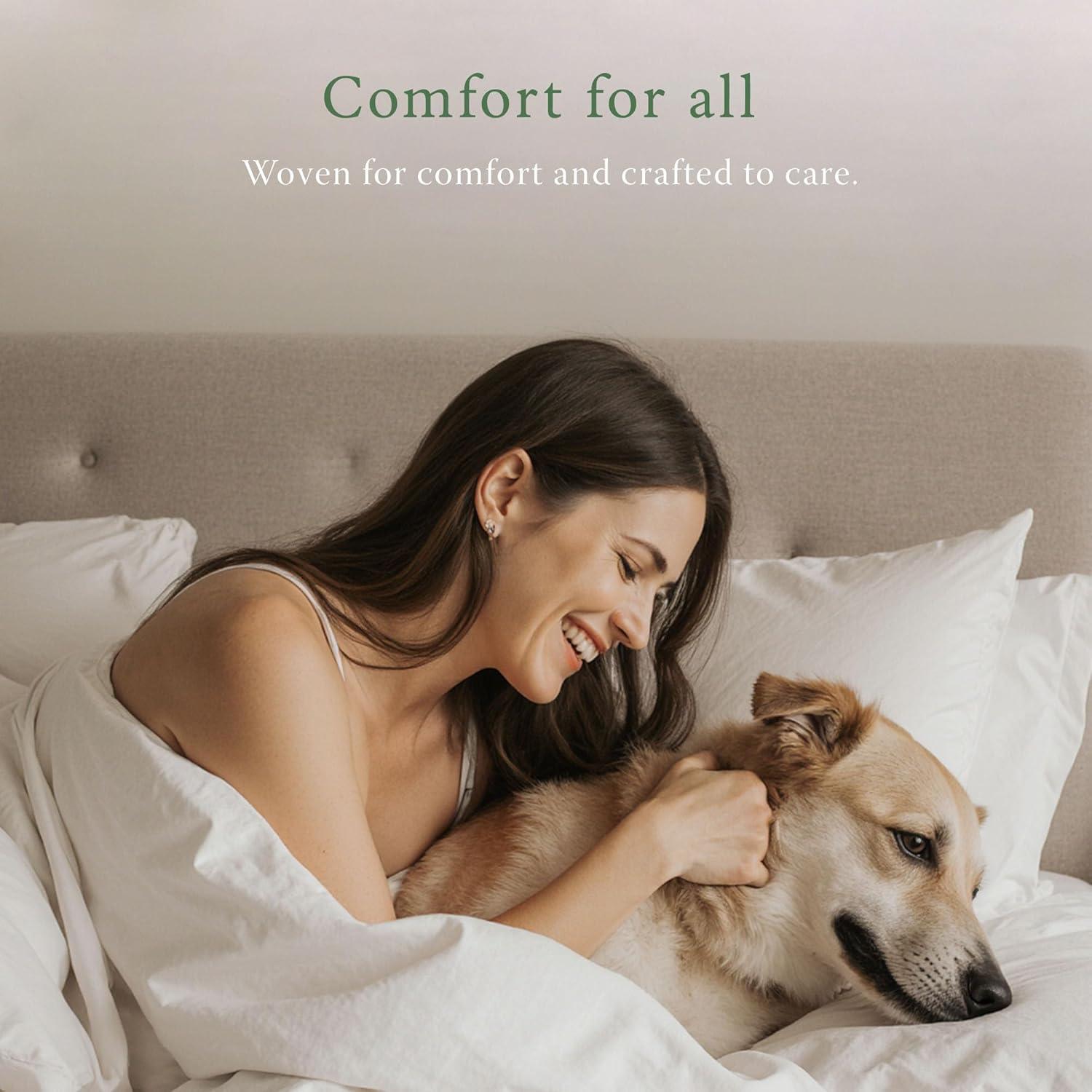 Sábanas de Algodón Orgánico Threadmill King Size 4 Piezas