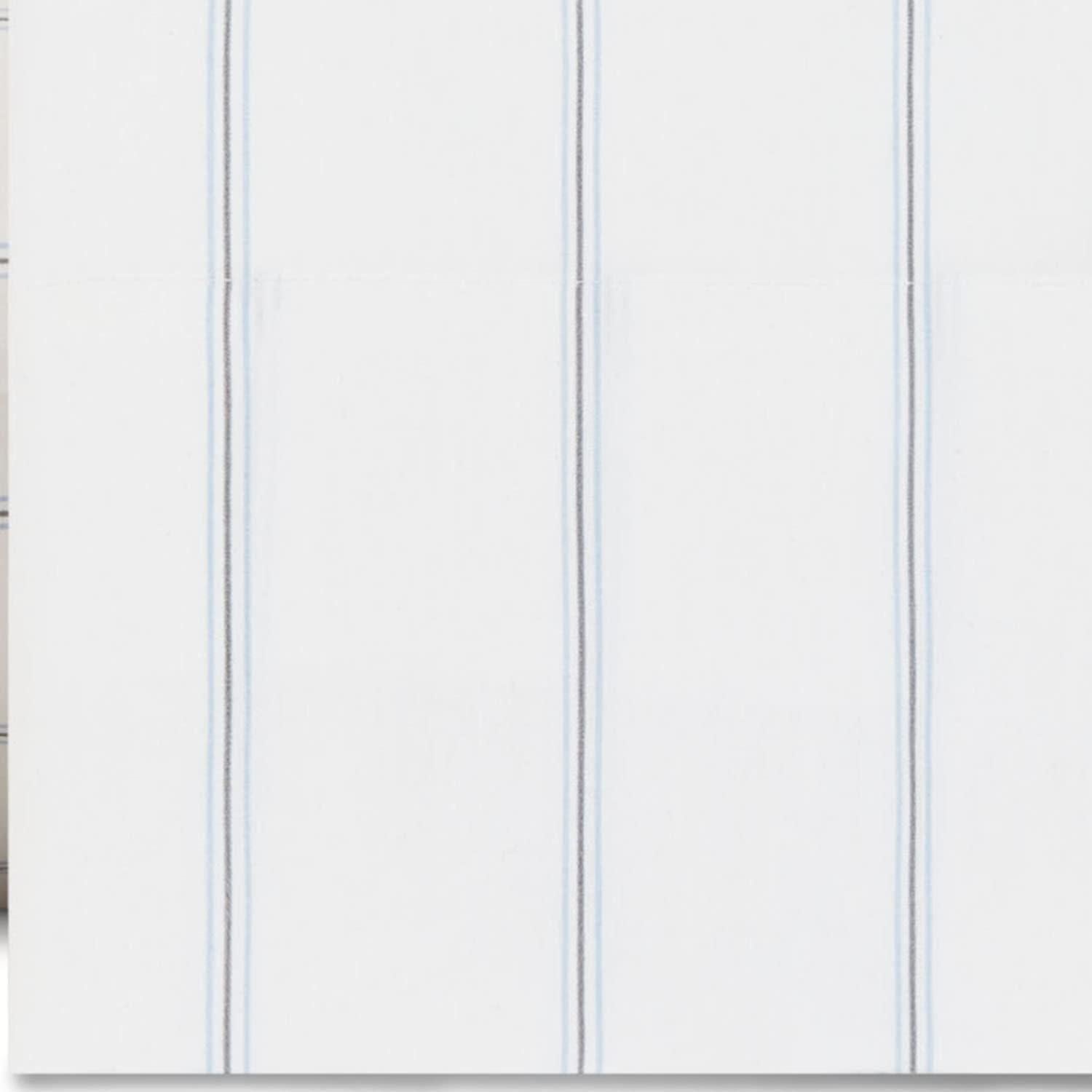 Juego de Sábanas Queen Nautica 100% Algodón Percale T200 Azul Claro