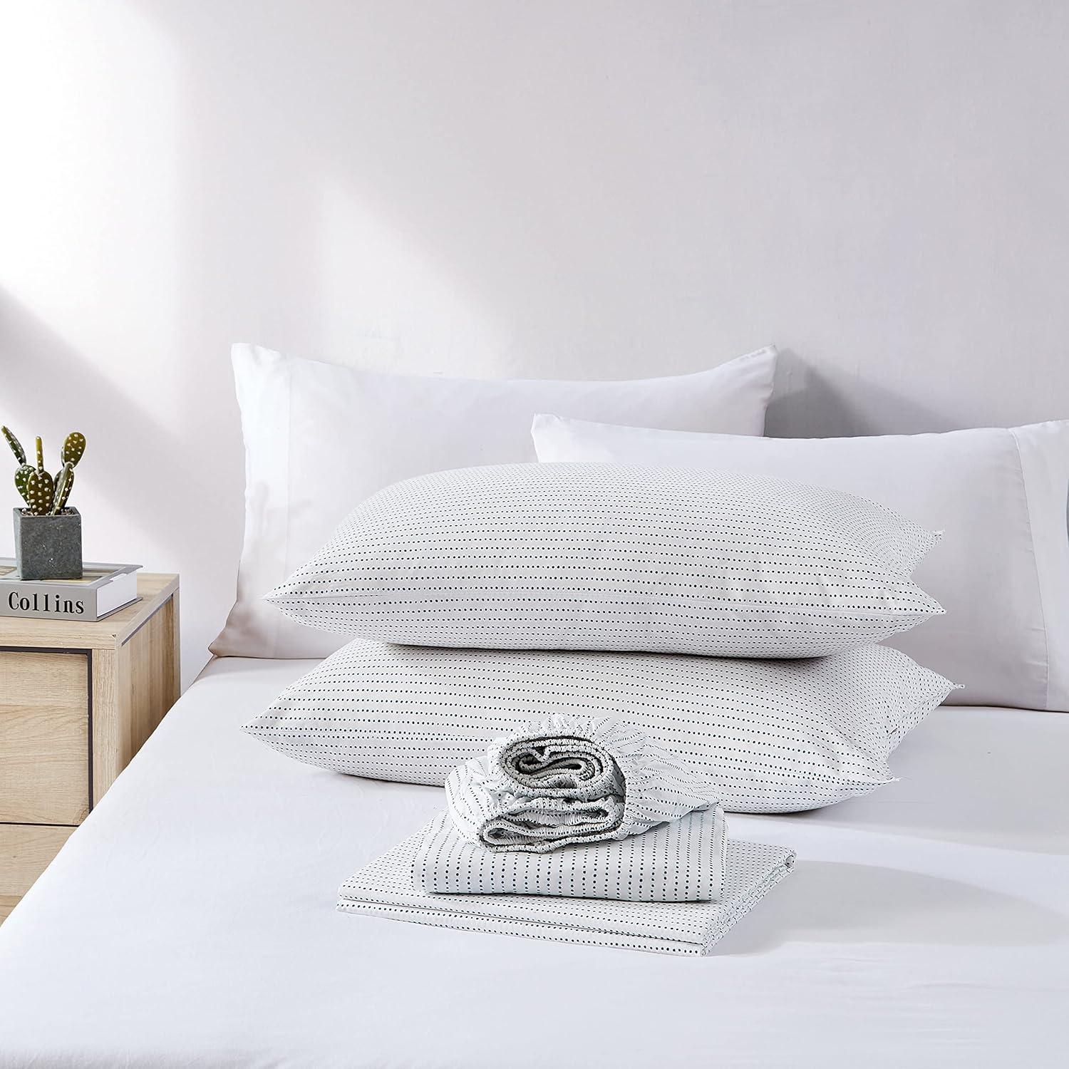 Juego de Sábanas Queen City Scene Radius Algodón Percal