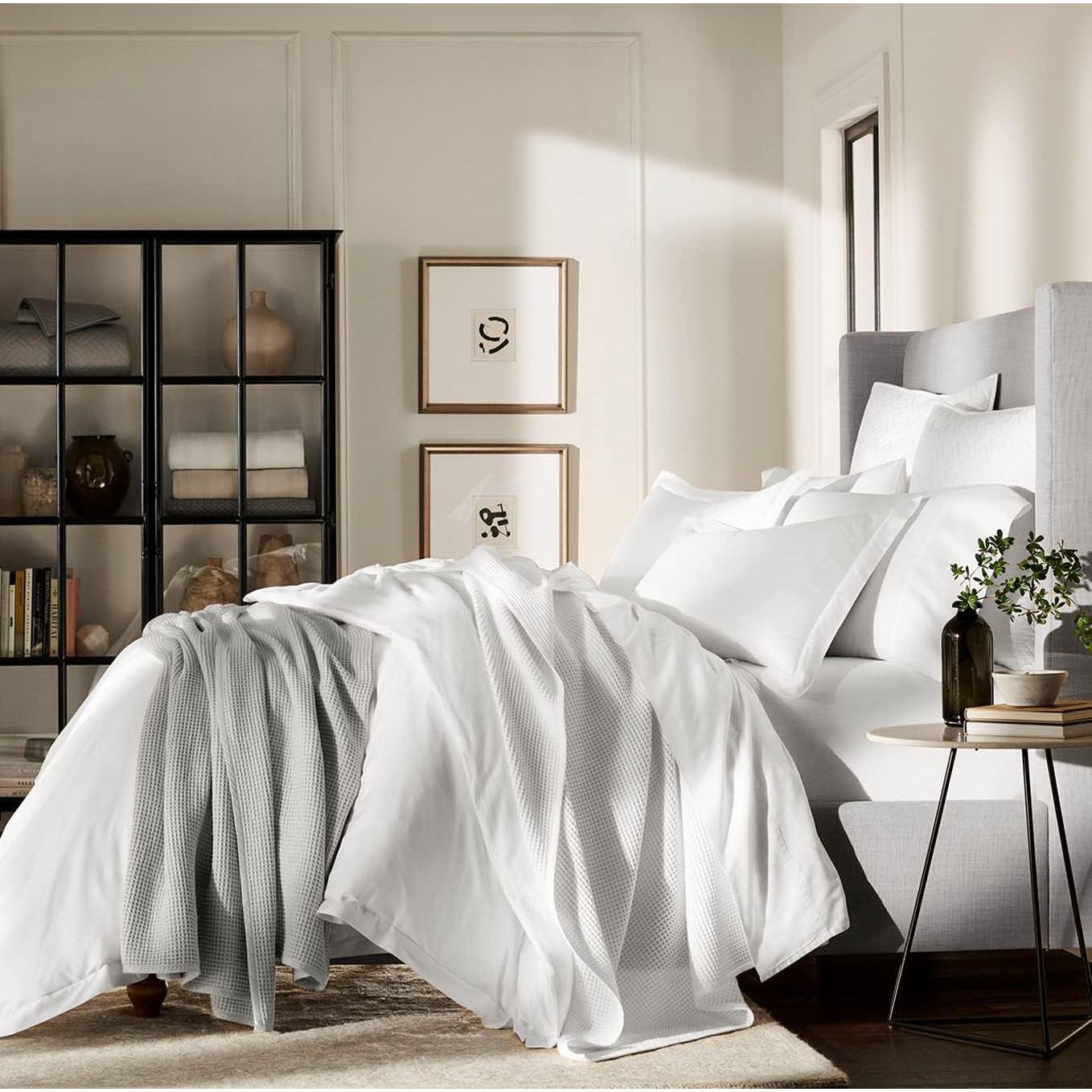 Juego de Sábanas Boll & Branch Rey 100% Algodón Orgánico 3 Piezas