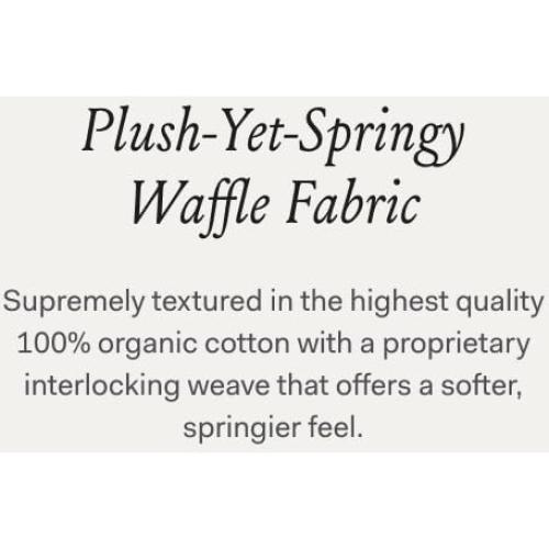 BOLL & BRANCH Waffle & Signature Starter Bundle - 1 Sheet Set, White, Queen - 1 Waffle Blanket, White, Full/Queen - 100% Organic Luxury Cotton