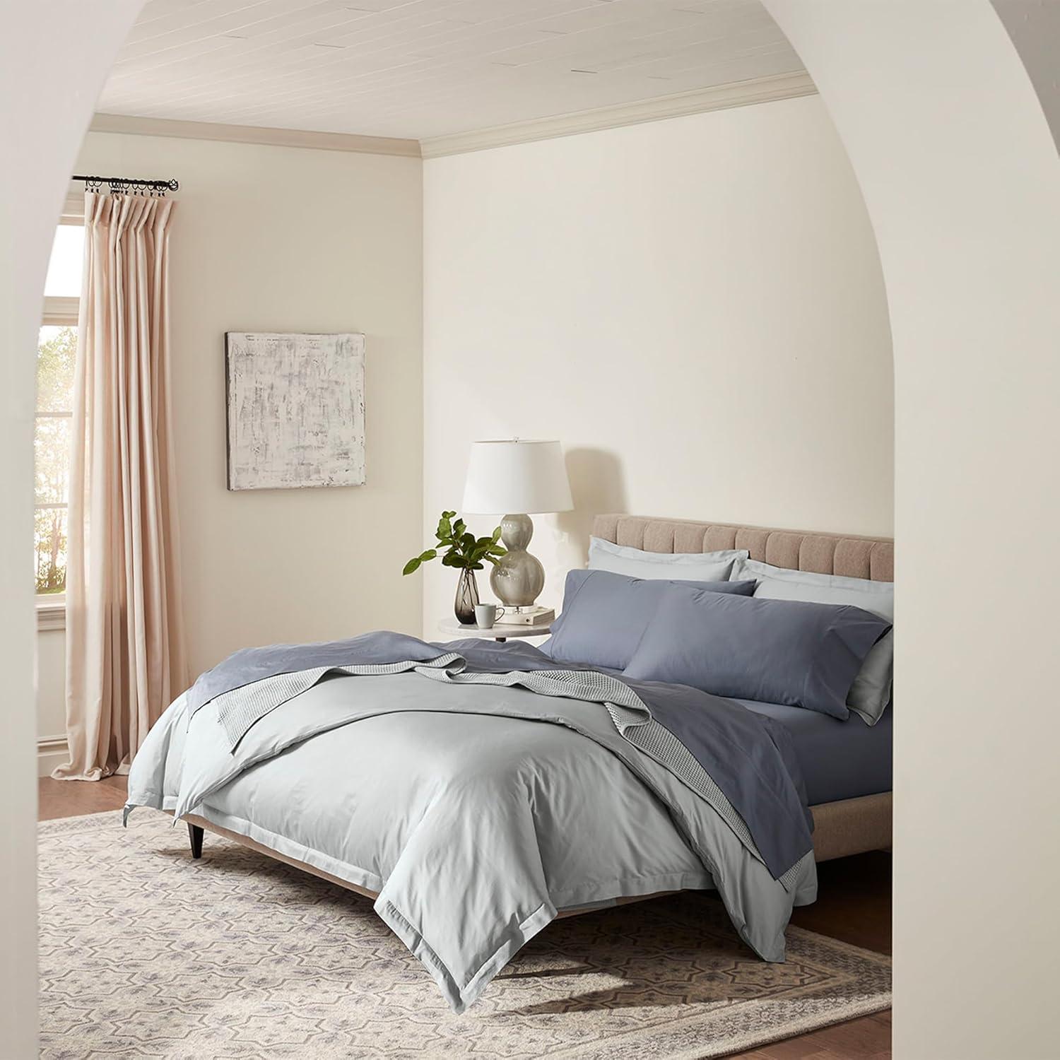 Sábana Ajustable Doble Boll & Branch 100% Algodón Orgánico Mineral