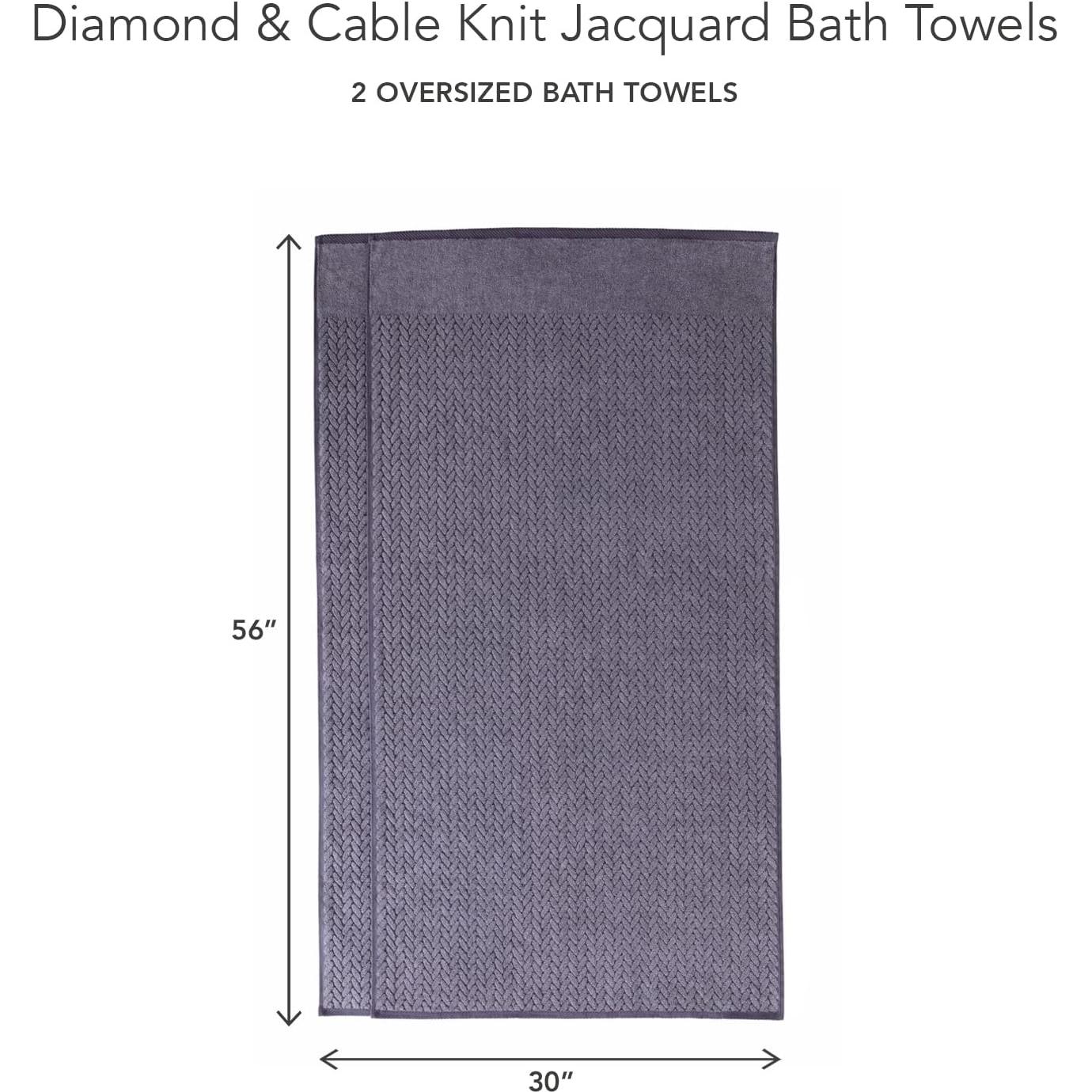 Conjunto de Toallas de Baño Texere 100% Algodón Orgánico 650 GSM