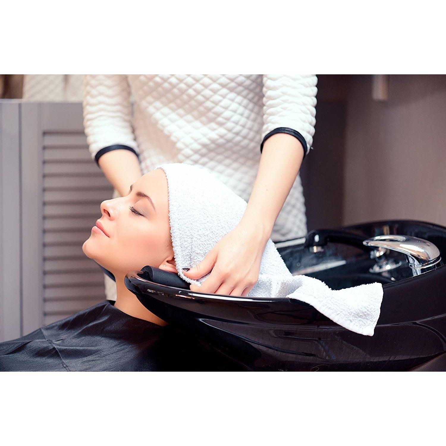 Toallas Utopia - Paquete de 24 Toallas de Algodón 40x68 cm Blancas