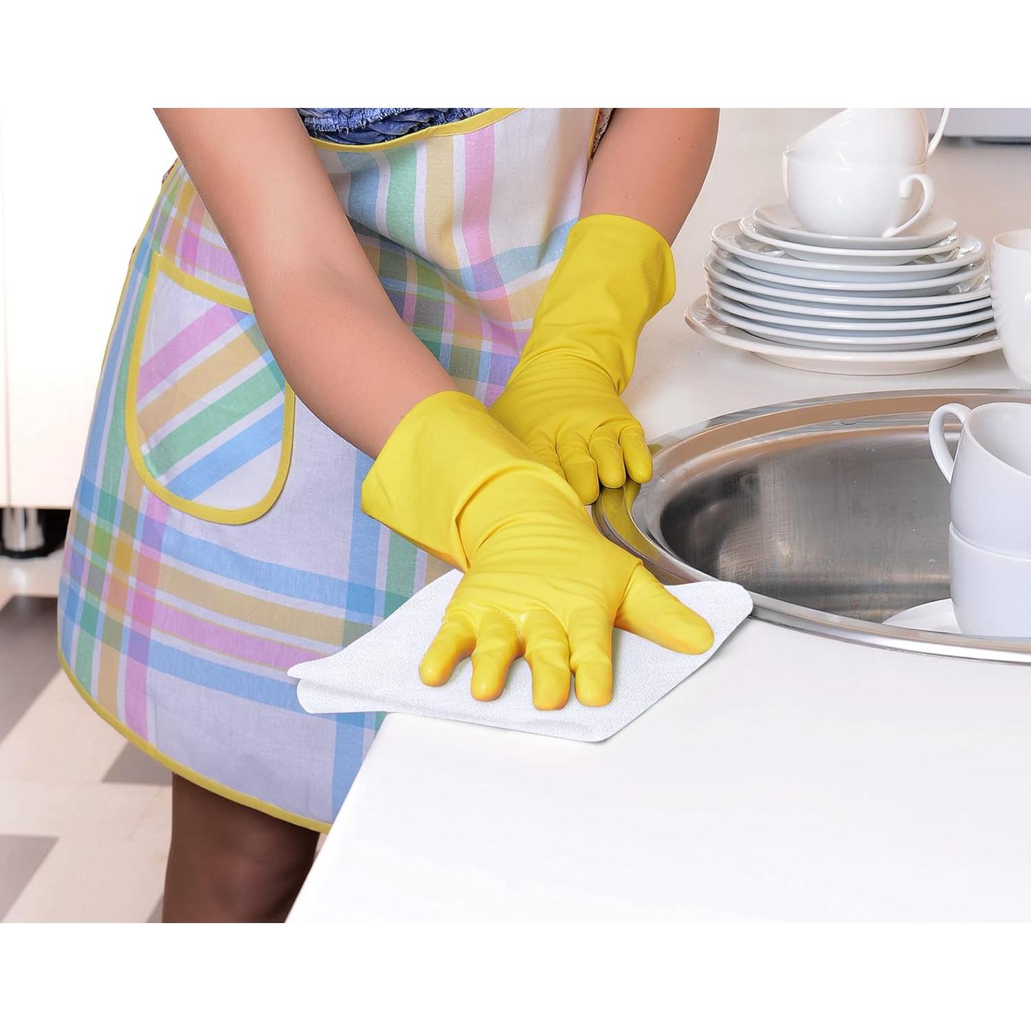 Juego de Toallas de Algodón Utopia - 24 Paños 30x30 cm Blancos