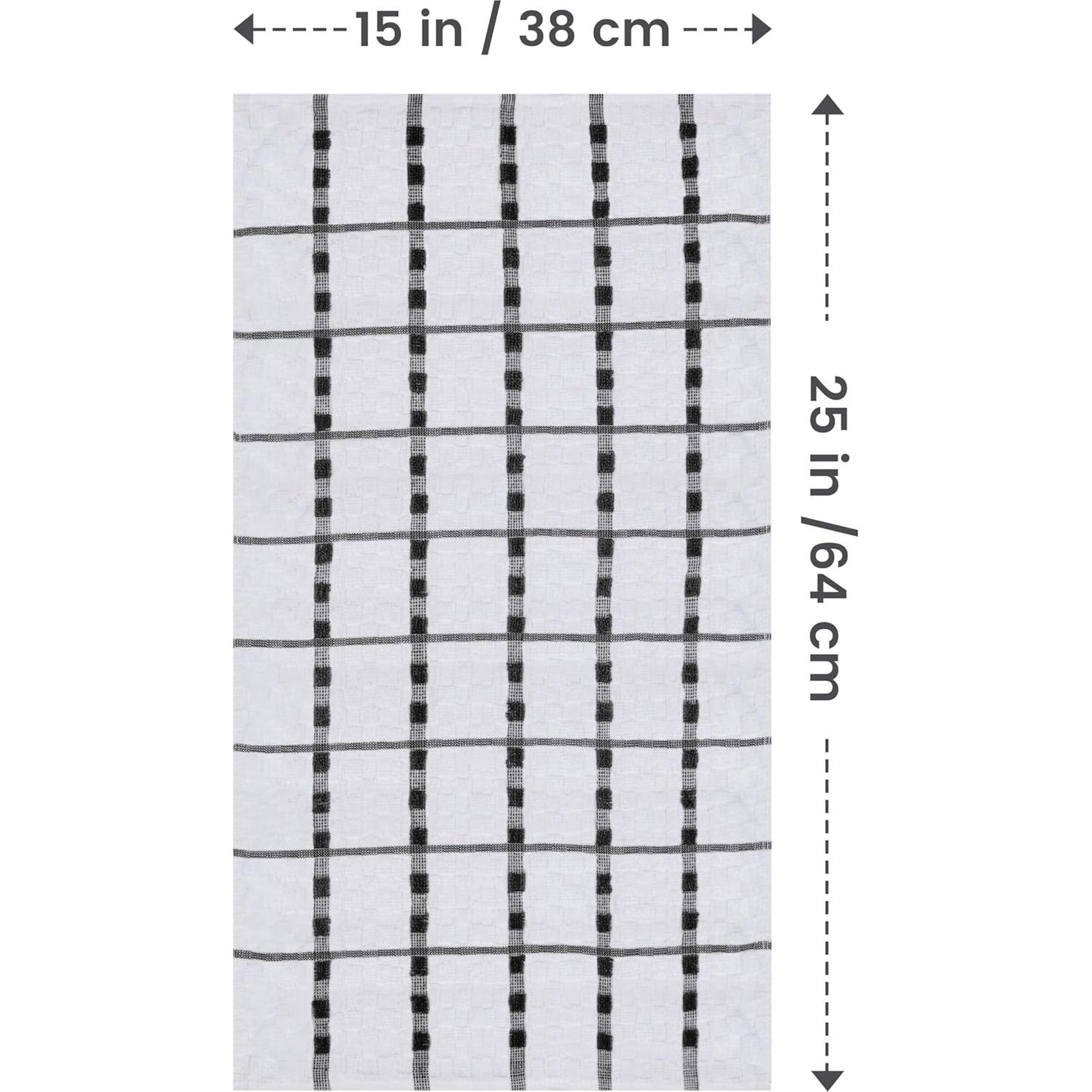 Toallas de Cocina Utopia - Paquete de 12, 38x64 cm, Algodón Suave