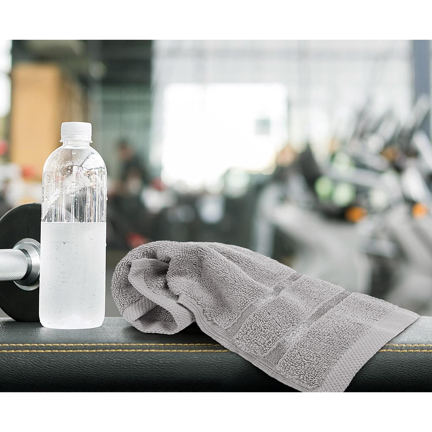 Set de 12 Paños de Lavado Utopia 30x30 cm Gris Frío