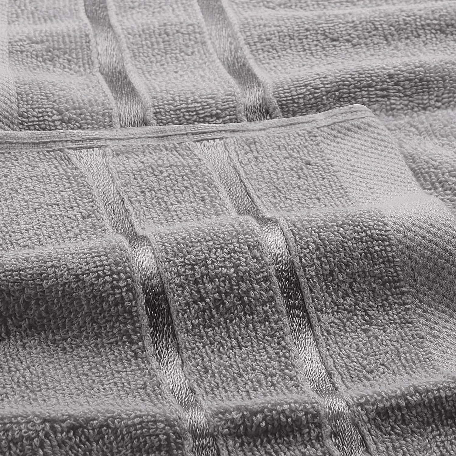 Set de 12 Paños de Lavado Utopia 30x30 cm Gris Frío