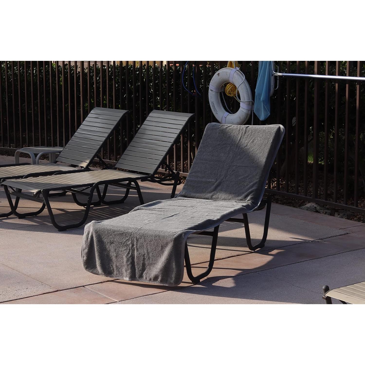 Cubierta de Silla de Lounge BC BARE COTTON 100% Algodón Gris