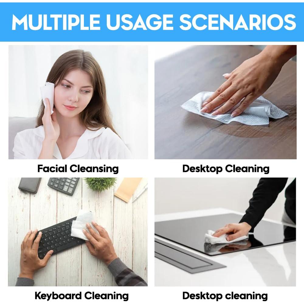 40 Toallas Comprimidas Desechables Herb Life 22.86x22.86 cm