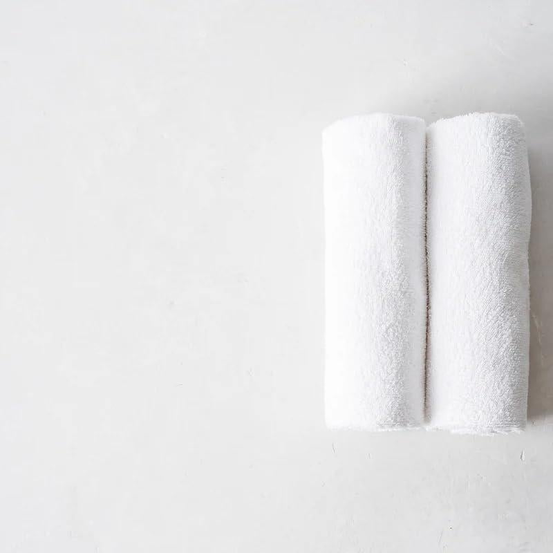 Toallas de Mano BC BARE COTTON 30x30 cm Beige Set 24