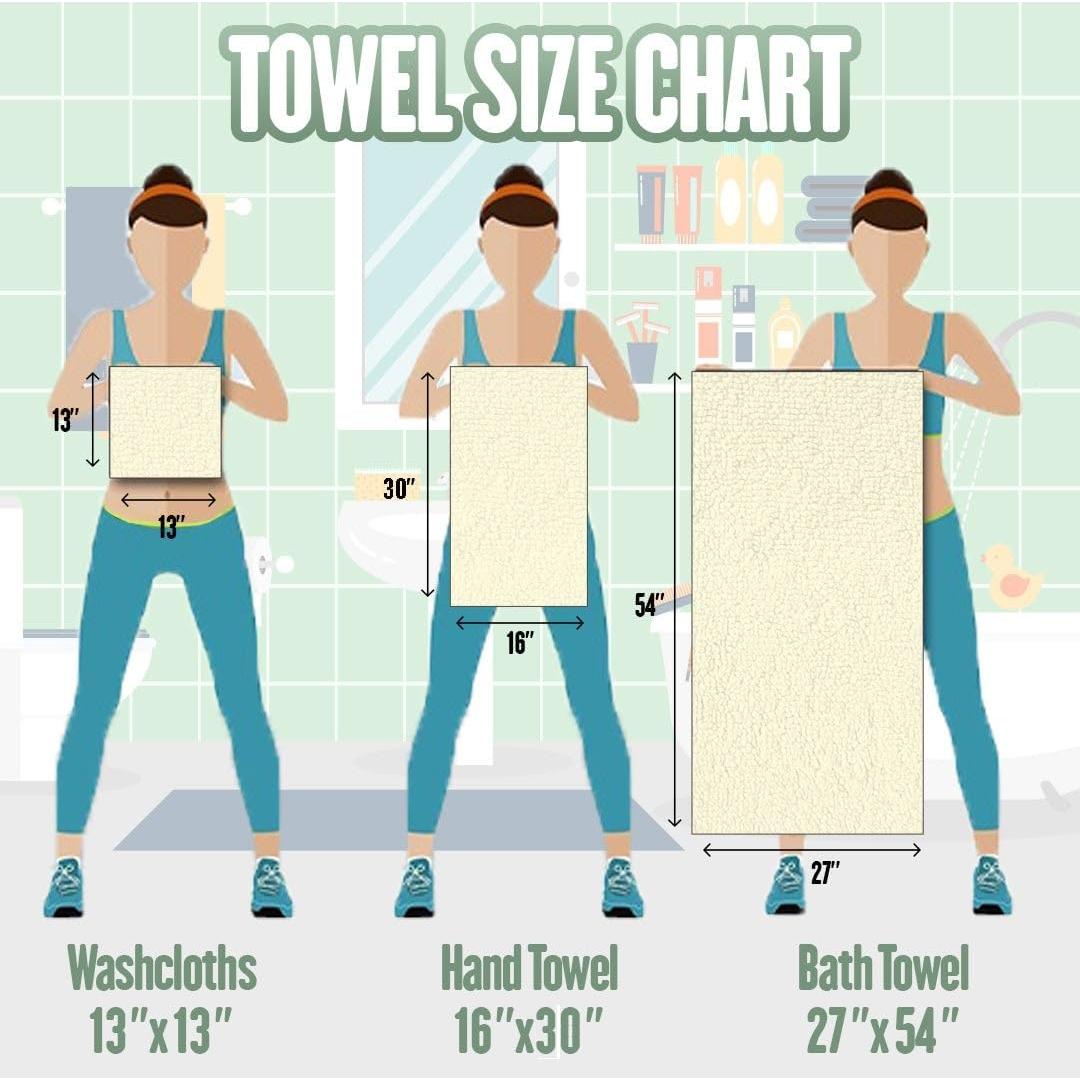 Toalla de Mano Monogramada BC BARE COTTON 76x40 cm Set de 2