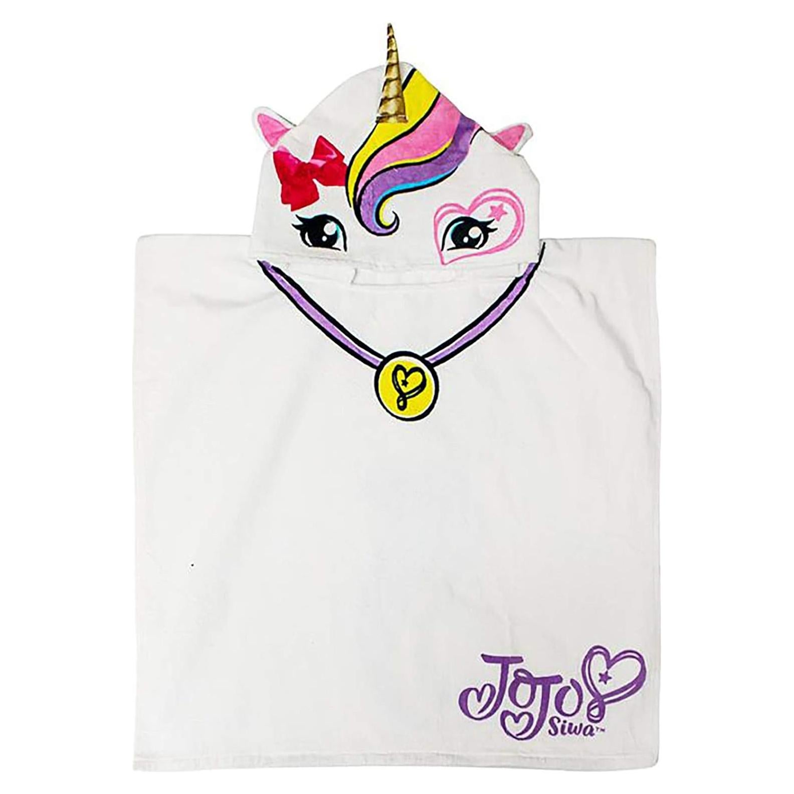 Poncho con Capucha Jay Franco JoJo Siwa Unicorn 142x71 cm