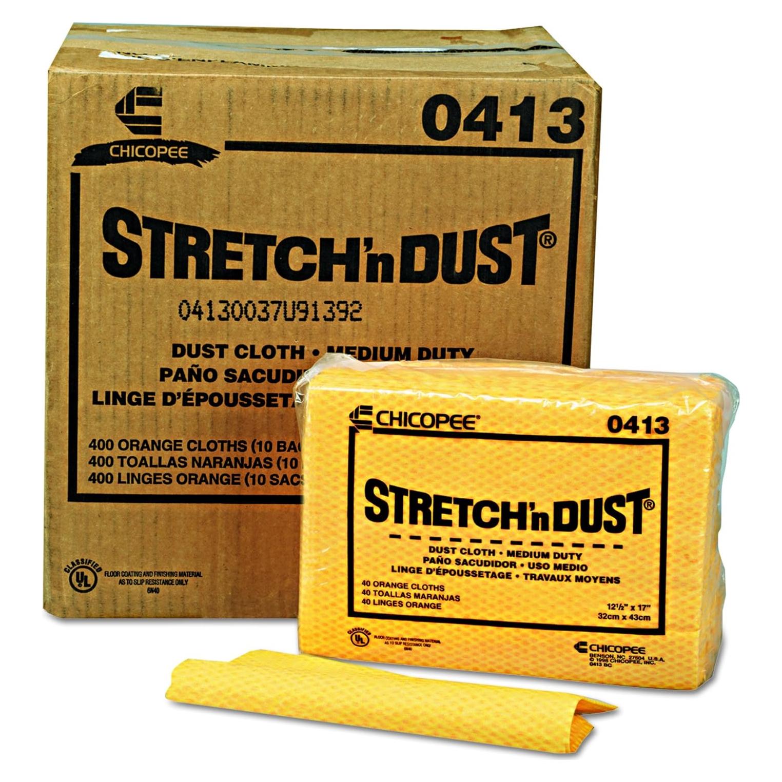 Paños para Quitar Polvo Chicopee 0413 Amarillo Naranja 40-Pack