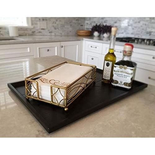 Soporte para Servilletas Chez JuJu en Bronce Antiguo 22.6cm