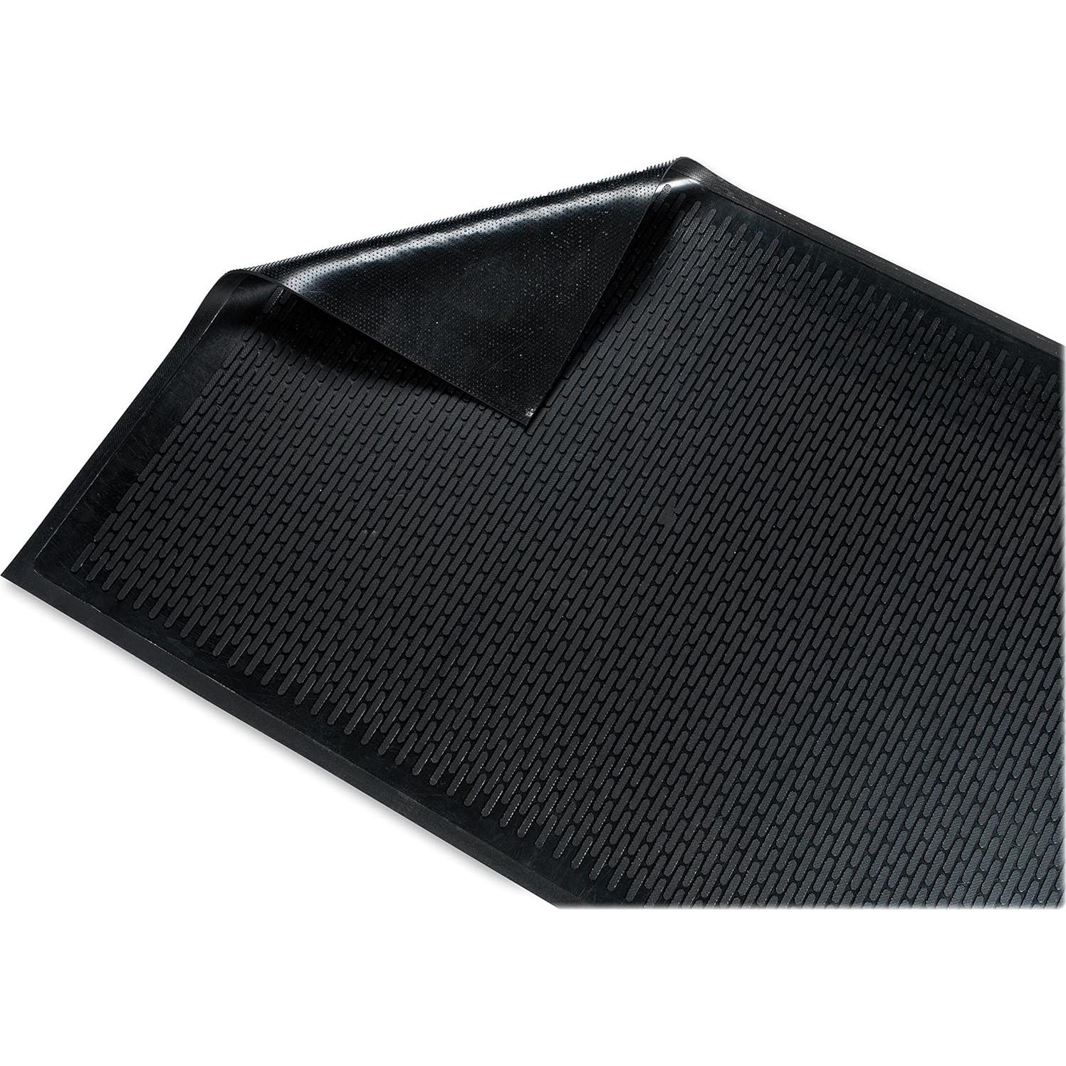 Alfombra Raspador Exterior Genuine Joe Negra 152.4x91.4 cm