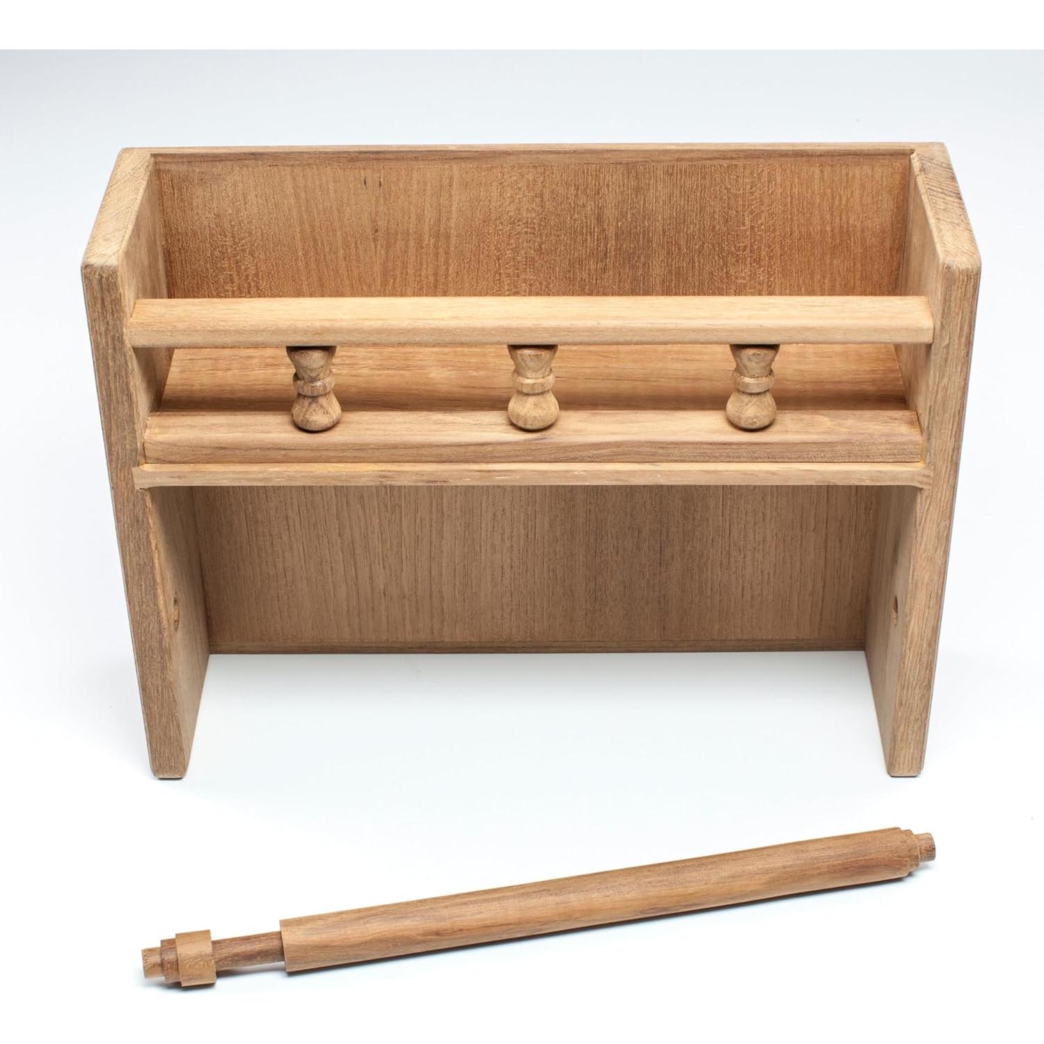 Estante de Especias Teak Whitecap 62446 con Soporte Papel