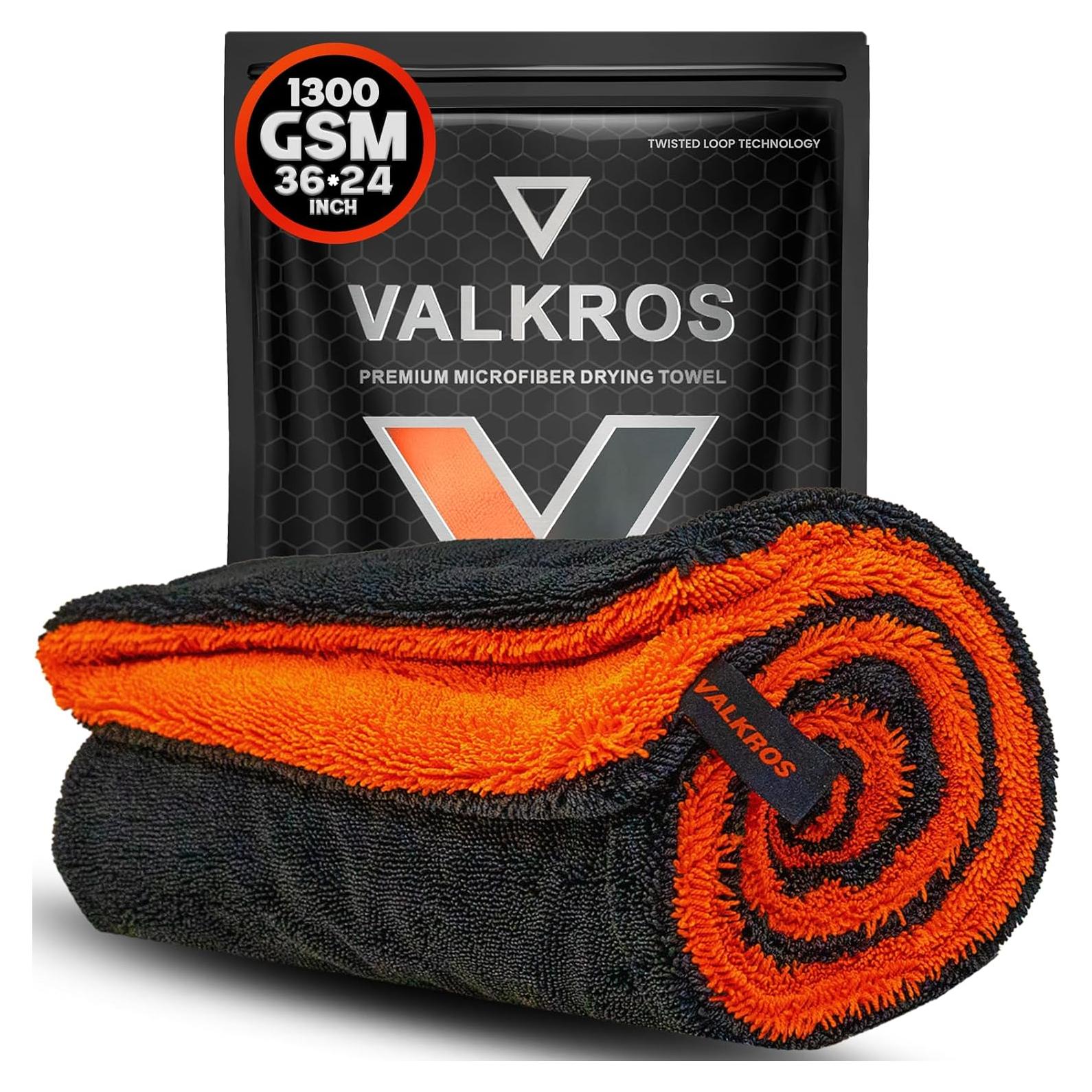 Toalla de Secado para Autos VALKROS 91x61 cm Ultra Absorbente