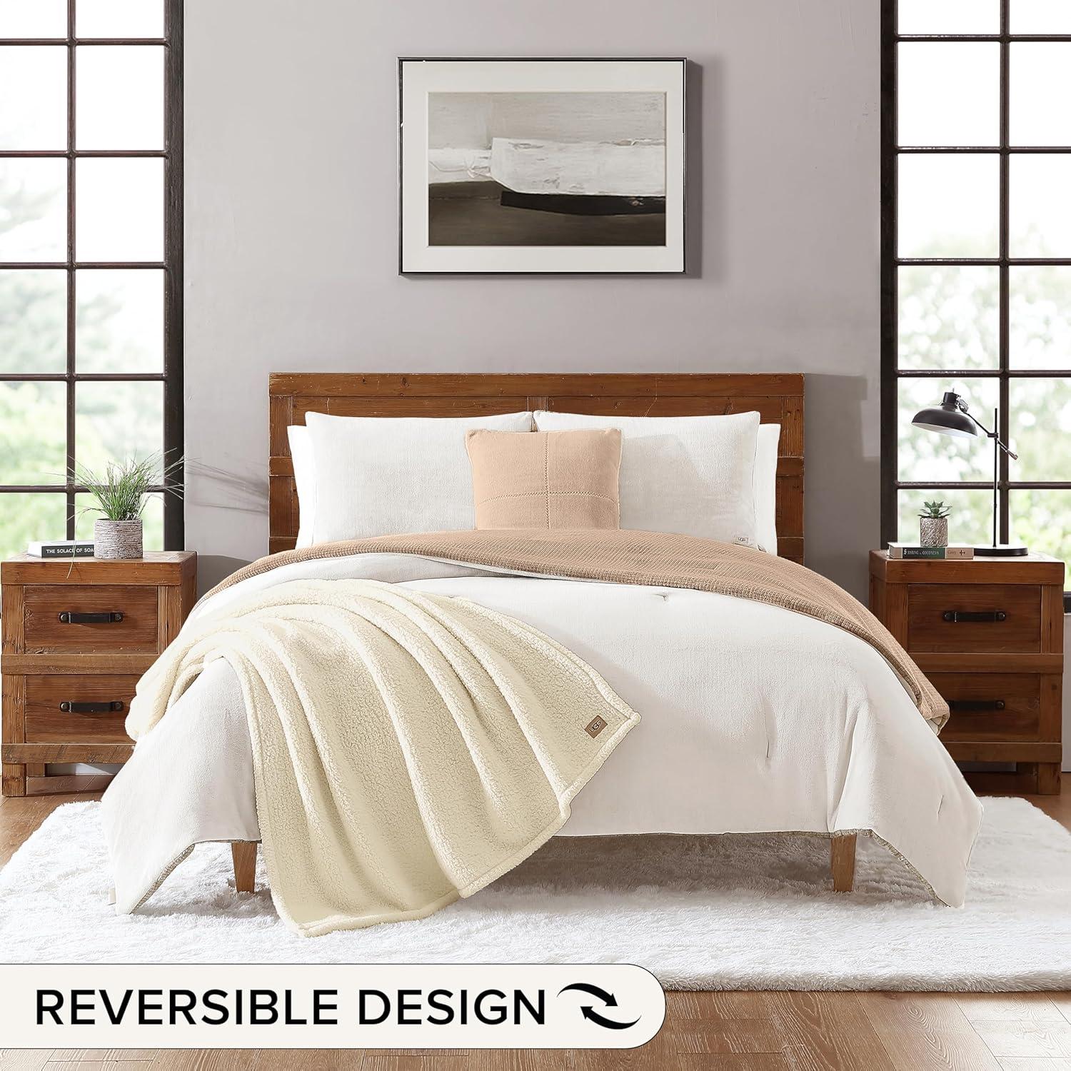 Juego de Edredón UGG Remina 5 Piezas Rey Hipoalergénico