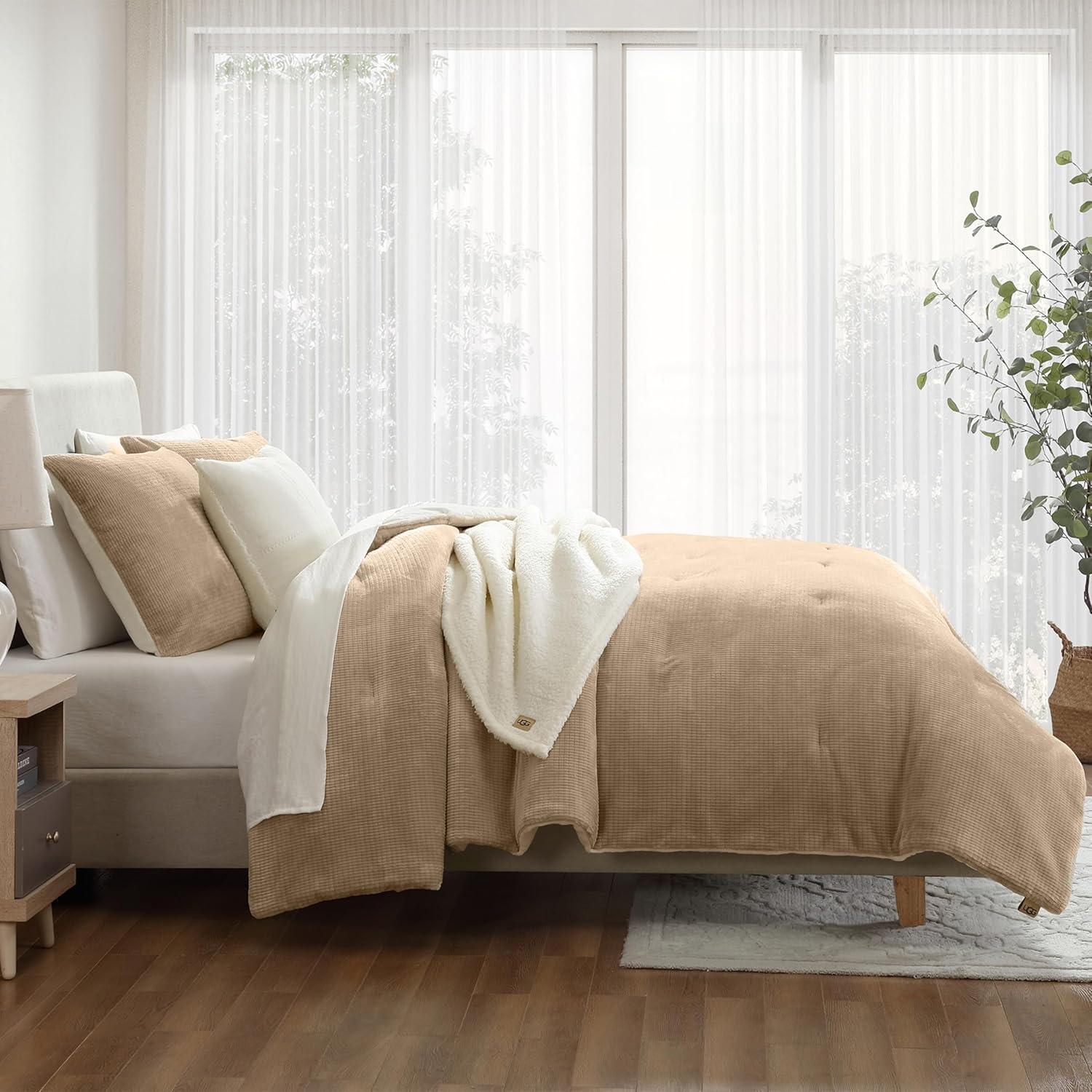 Juego de Edredón UGG Remina 5 Piezas Rey Hipoalergénico