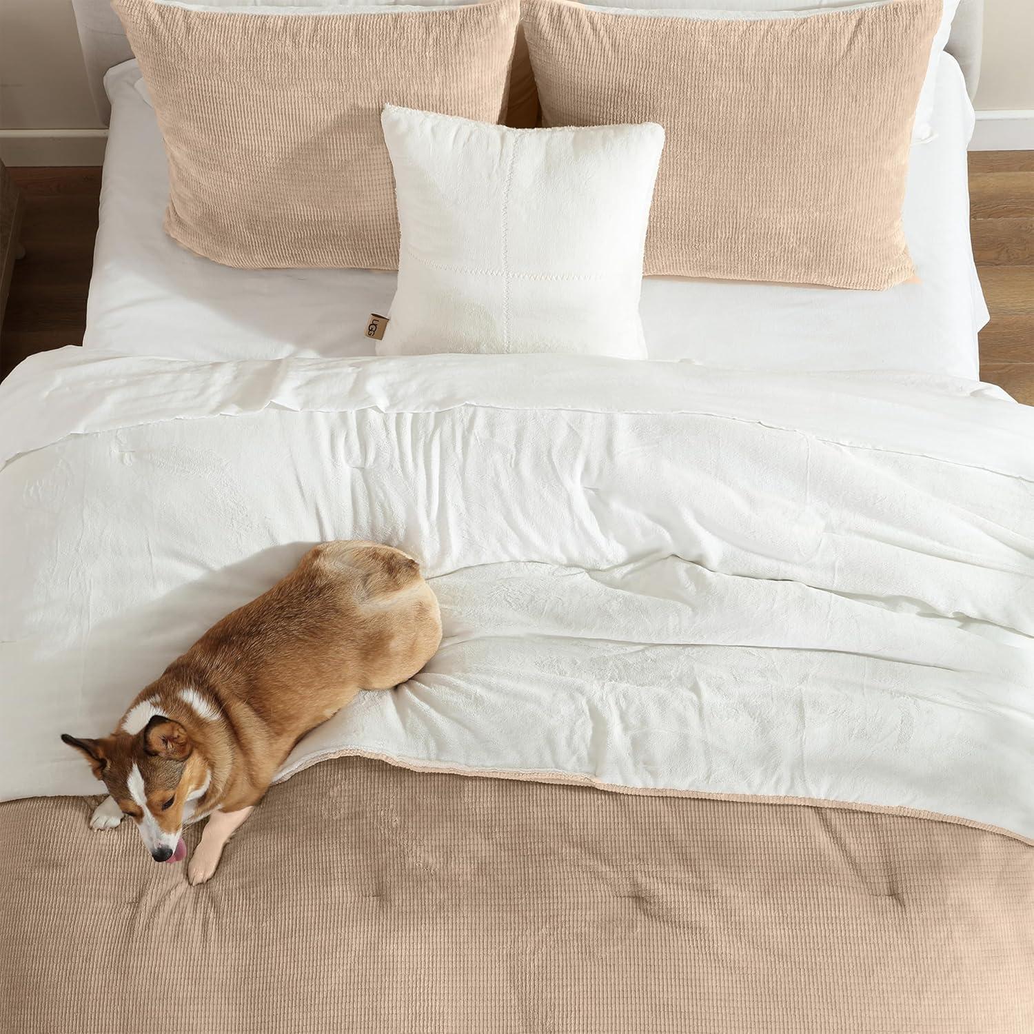 Juego de Edredón UGG Remina 5 Piezas Rey Hipoalergénico