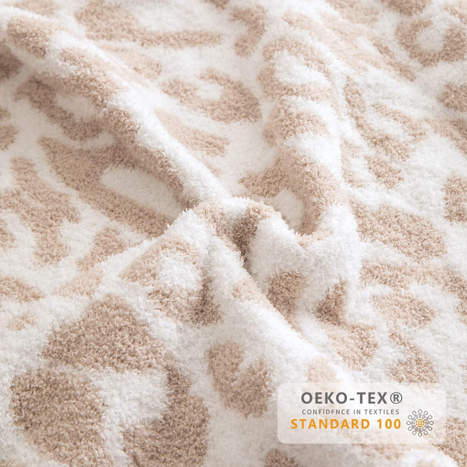 Manta de Leopardo MH MYLUNE HOME 127x152 cm Microfibra Suave