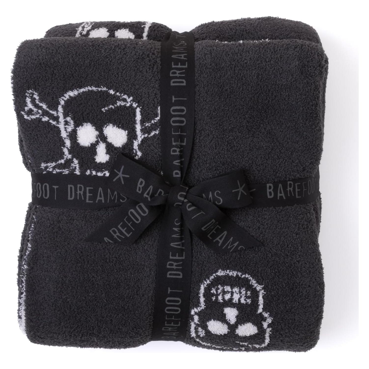 Manta de lanzamiento Barefoot Dreams CozyChic Calavera 137x183cm